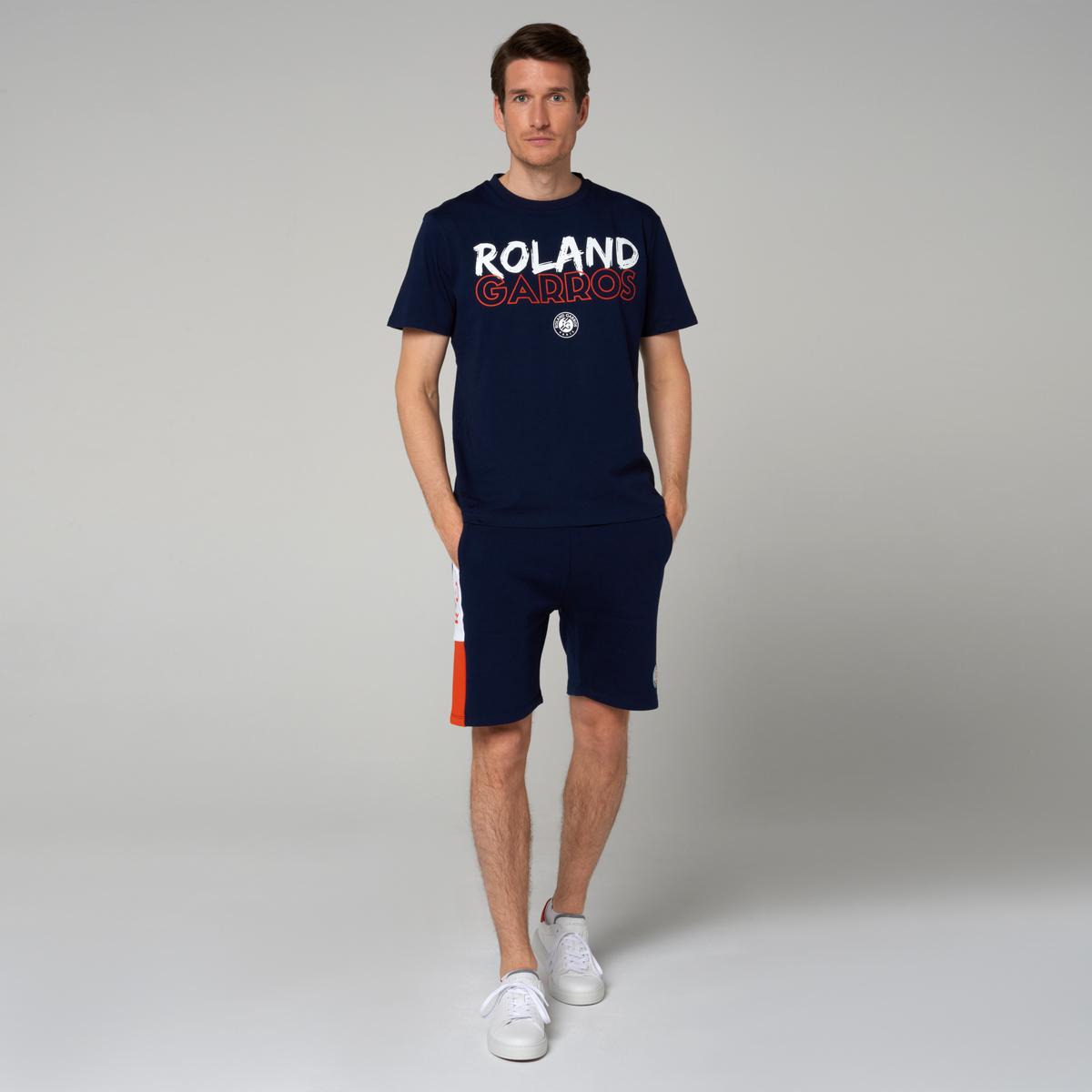 Roland-Garros man t-shirt - Navy | Roland-Garros Store