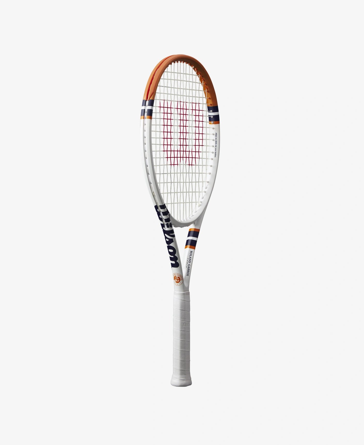 Blade 98 V8 (16x19) Wilson x Roland-Garris tennis racket - Navy 
