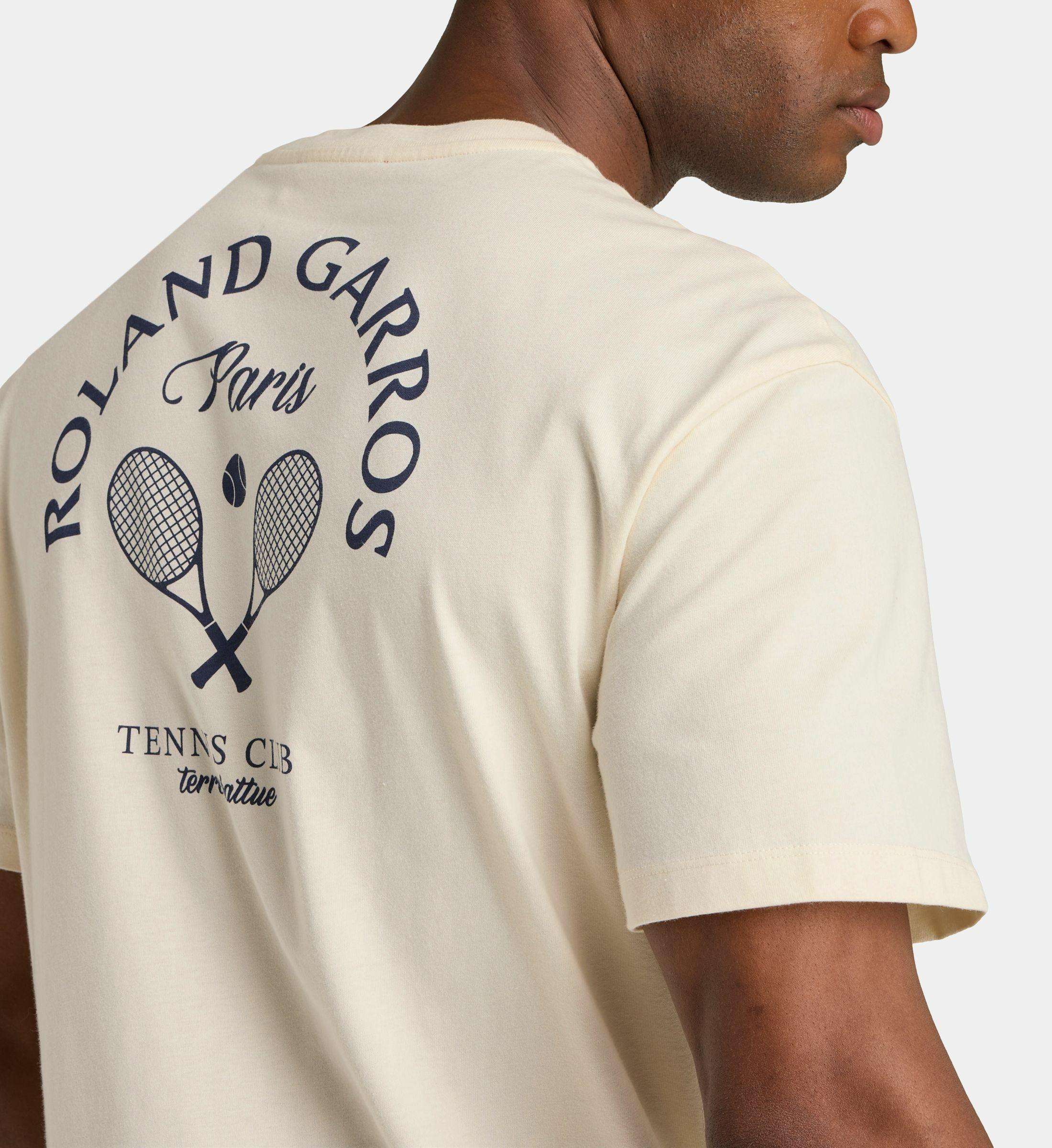 芸能人愛用のおすすめ最新情報 Lafayette Galeries x T-Shirt Man Racquet Roland-Garros ウェア