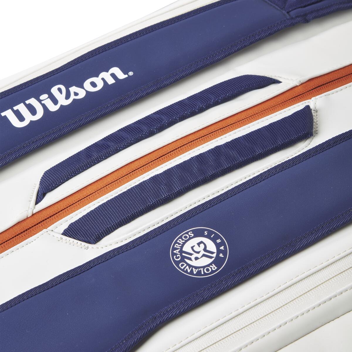 Super Tour 9 Pack Wilson x Roland-Garros Bag - Marine