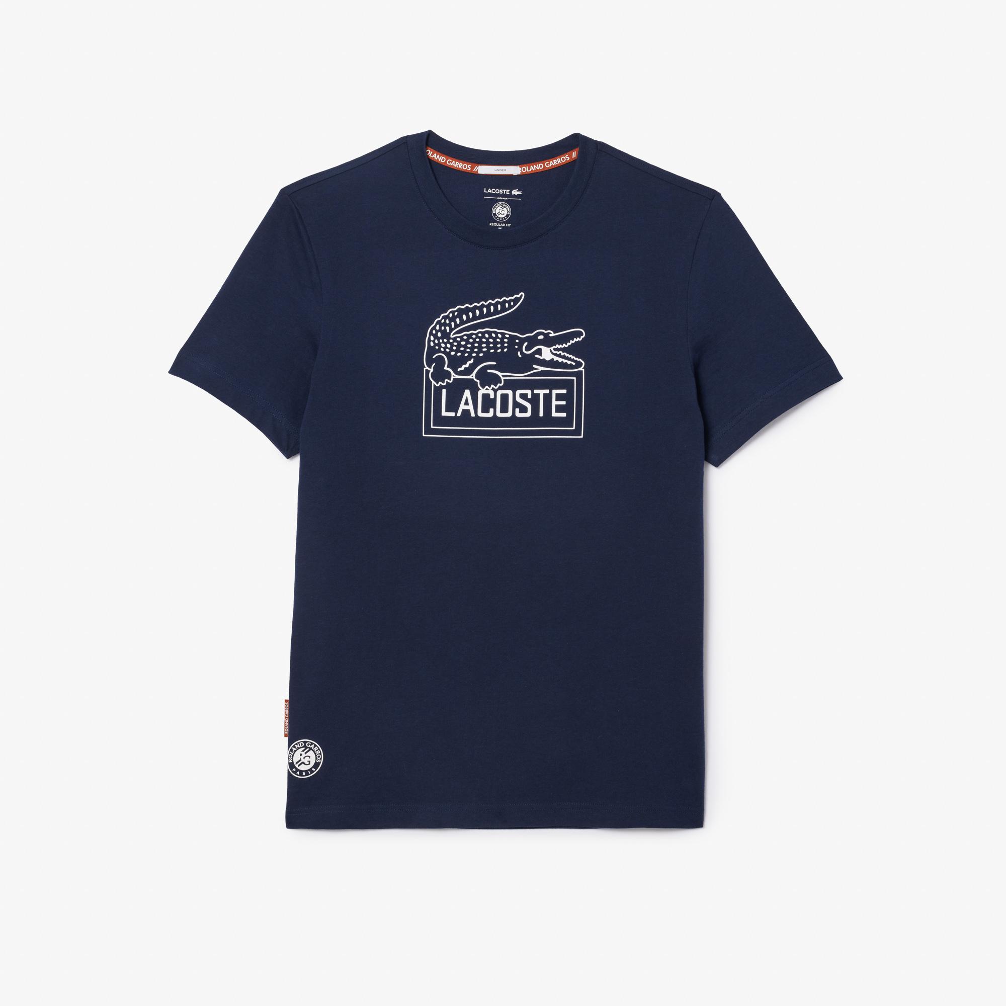 Shirt with crocodile logo top