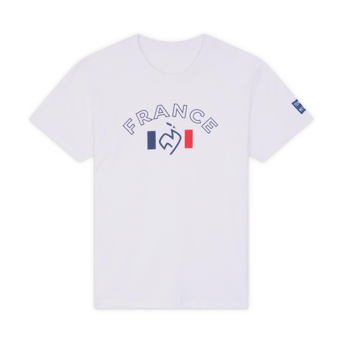 Roland-Garros Unisex FFT t-shirt - White | Roland-Garros Store