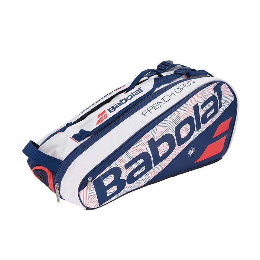 cultuur verwijderen toezicht houden op Babolat French Open 6 Tennis Rack Bag - White | Roland-Garros Store