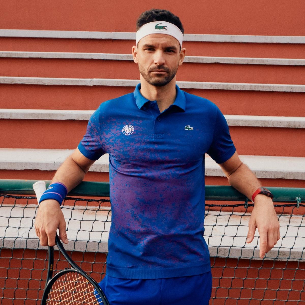 Lacoste x Roland-Garros Performance Men Polo shirt - Navy