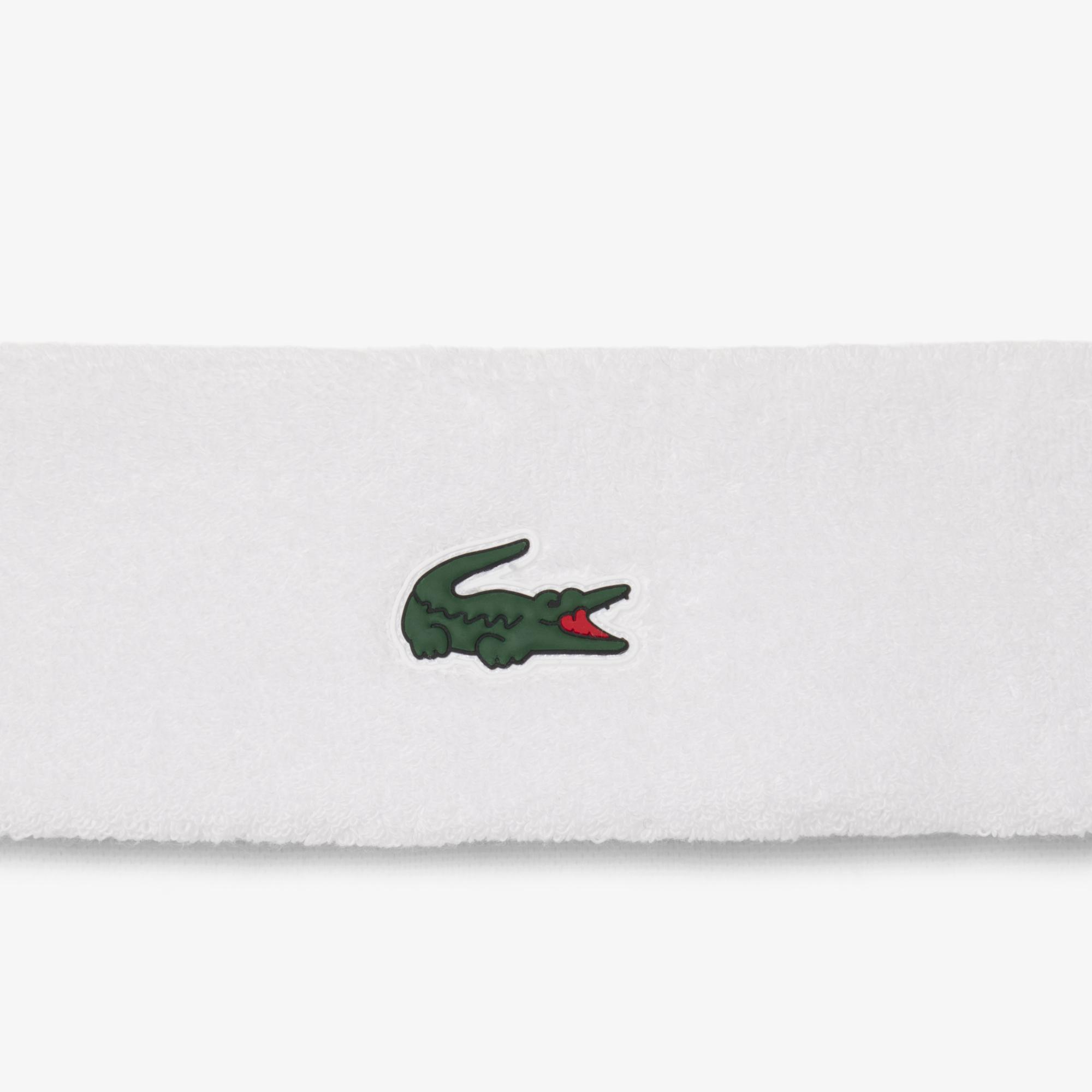 Lacoste x Roland-Garros Headband - White | Roland-Garros Store