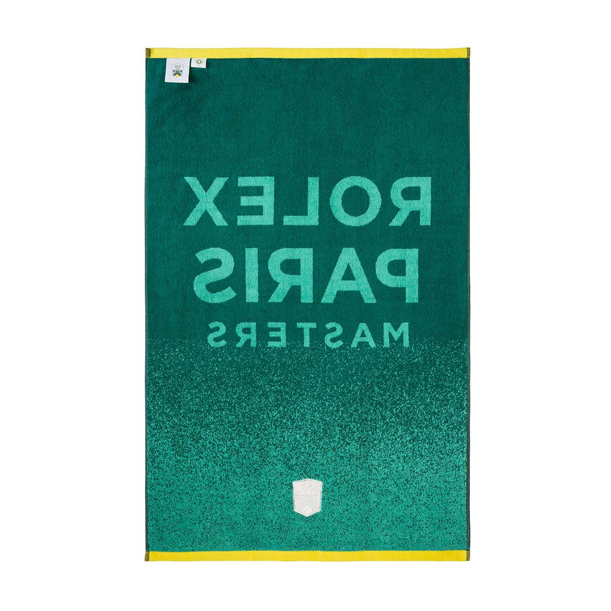 Rolex Paris Masters towel - Green | Roland-Garros Store