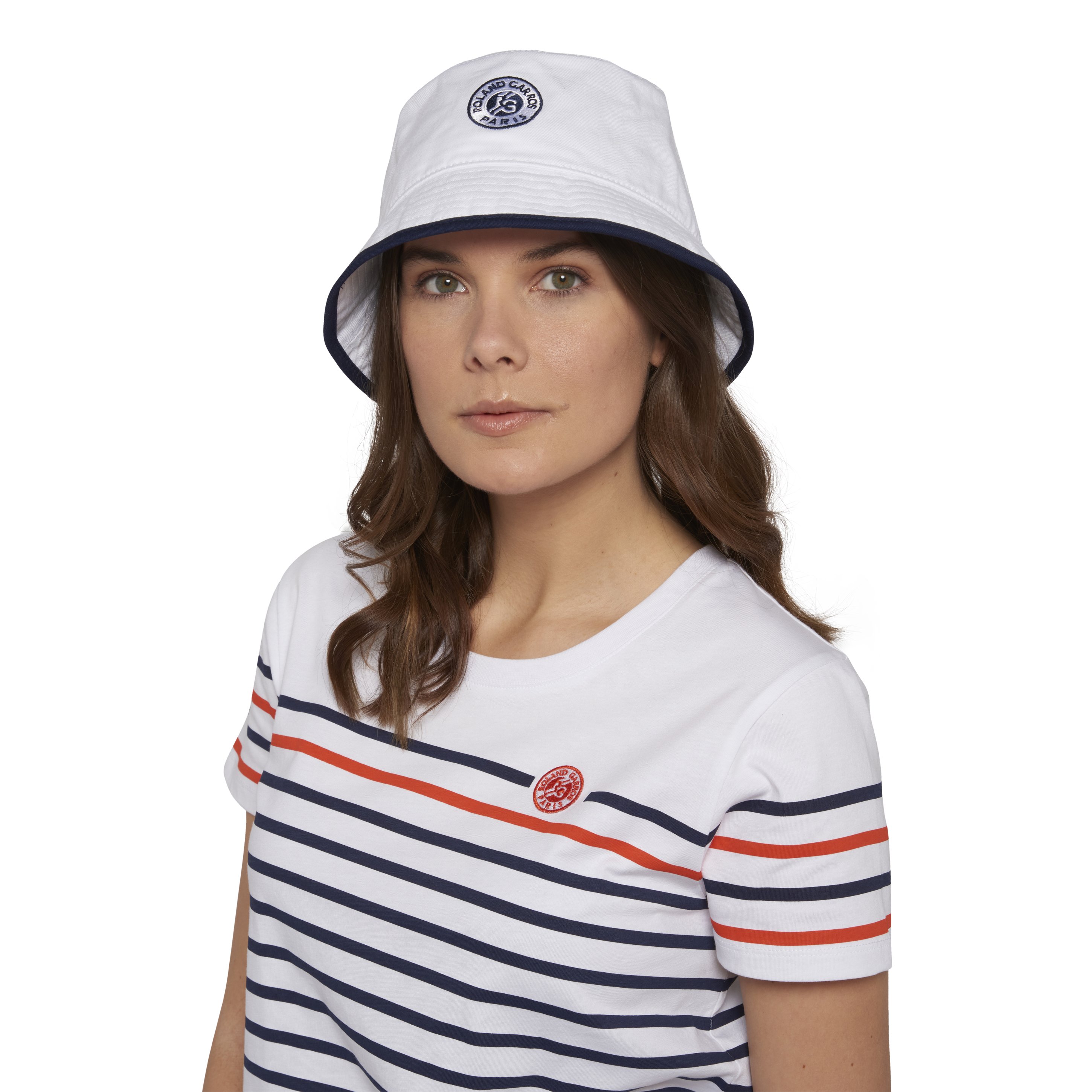 Roland-Garros bucket hat - White | Roland-Garros Store