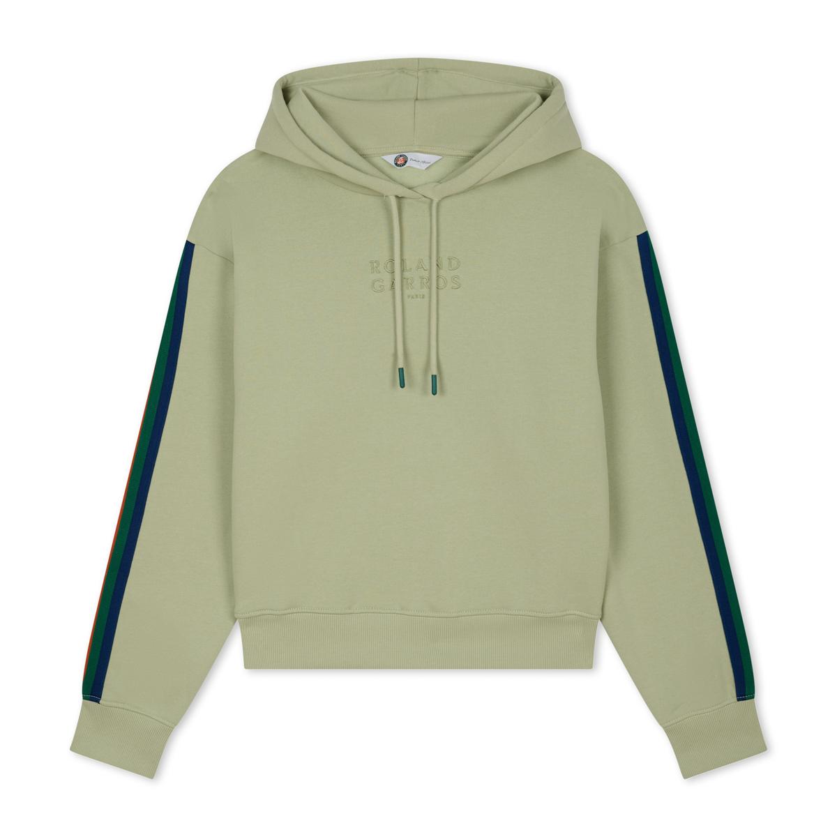 Roland-Garros Color Lines women Sweatshirt - Green | Roland-Garros