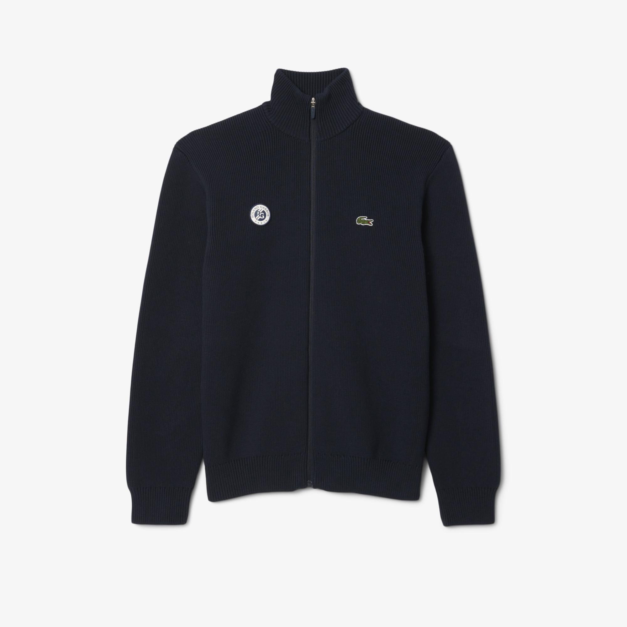 Lacoste x Roland-Garros Umpire Sweater - Navy blue | Roland-Garros
