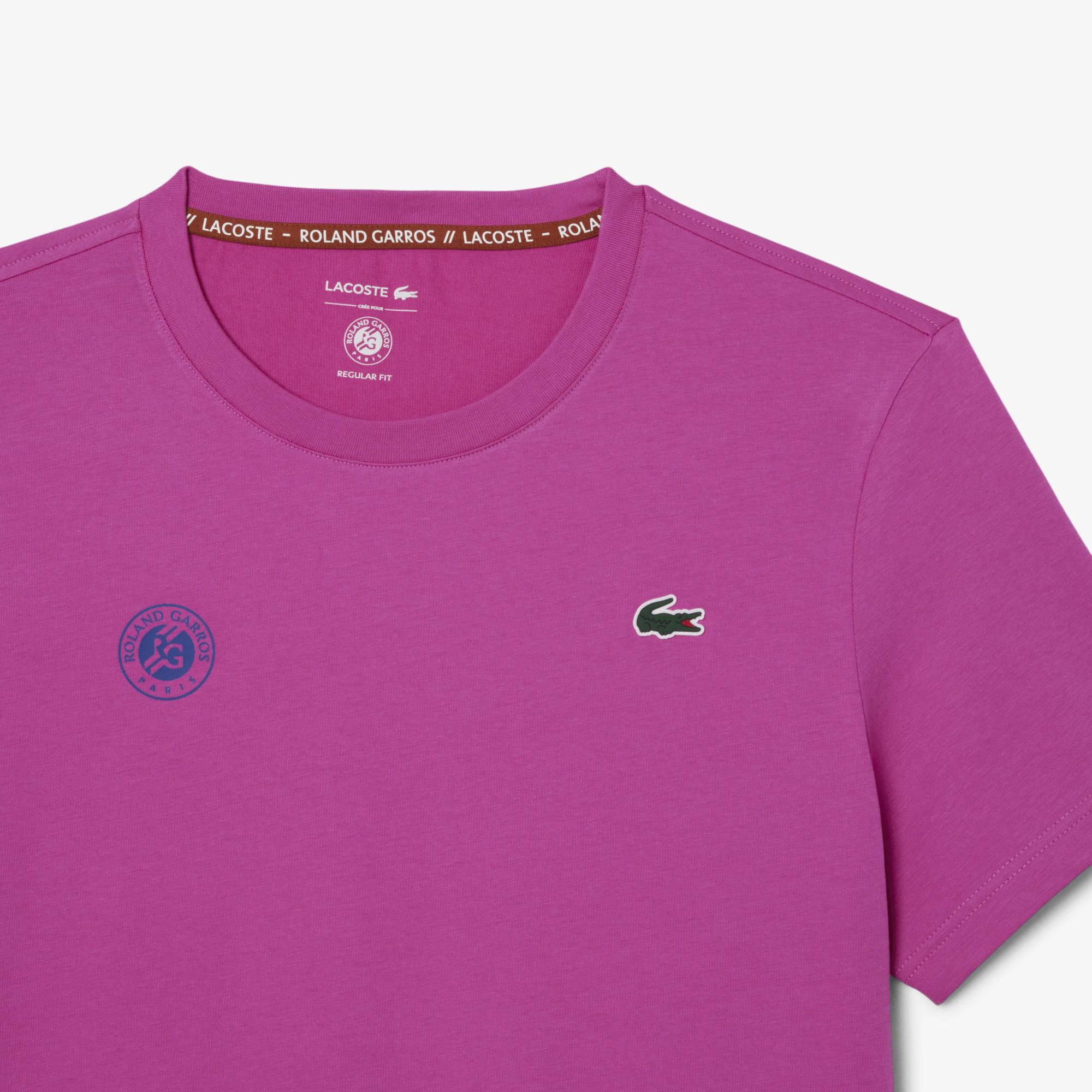 Lacoste x Roland-Garros Man T-Shirt - Pink | Roland-Garros Store