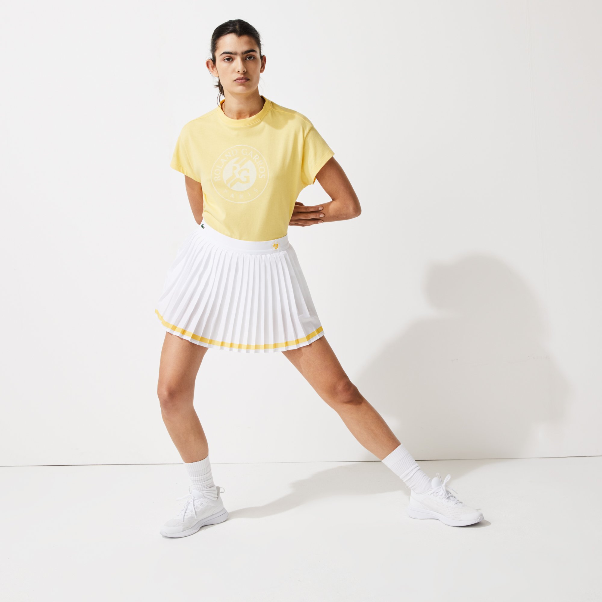 Lacoste x Roland-Garros skirt - White | Store