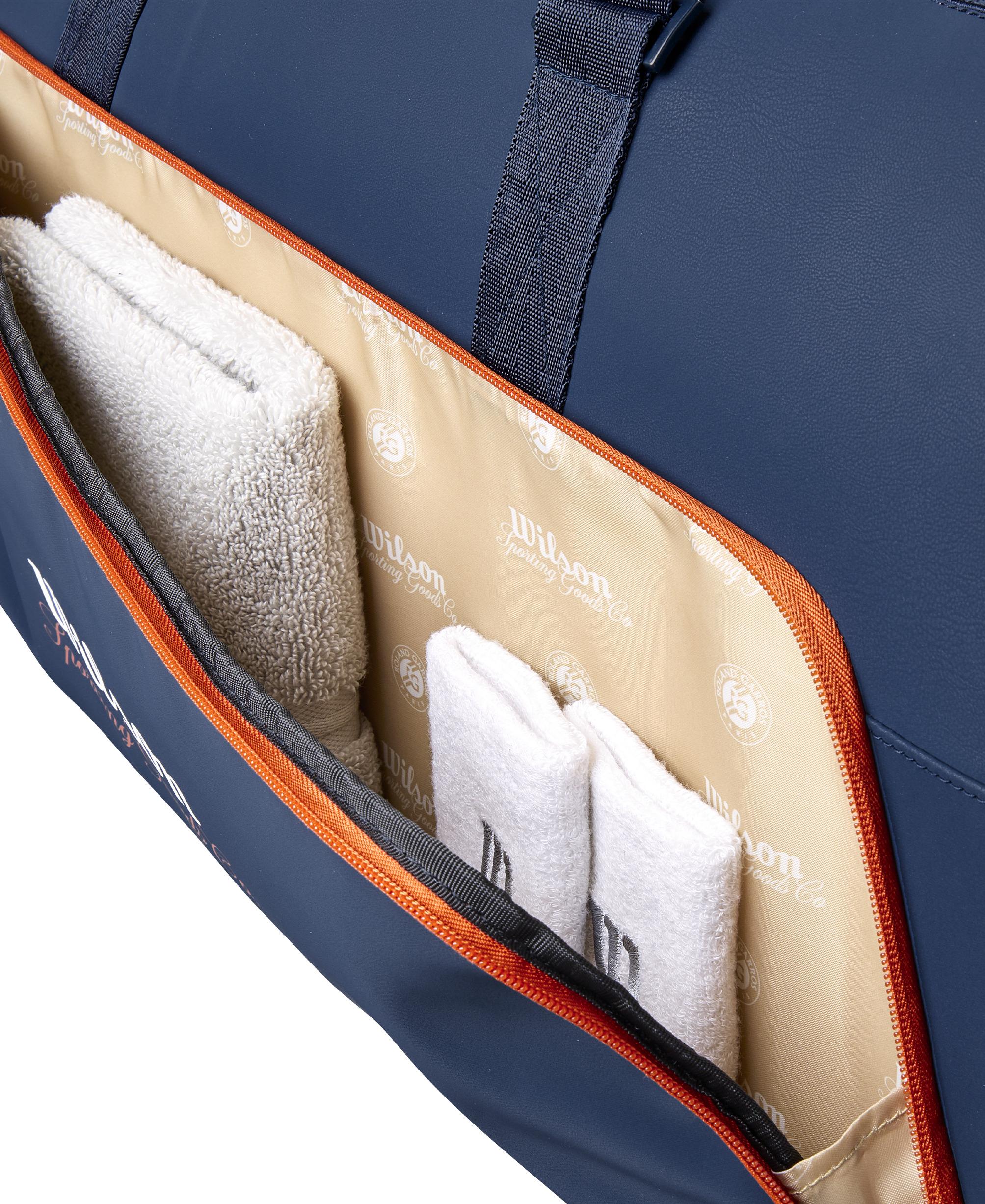 Wilson x Roland-Garros Duffel L Racquets bag - Navy blue | Roland