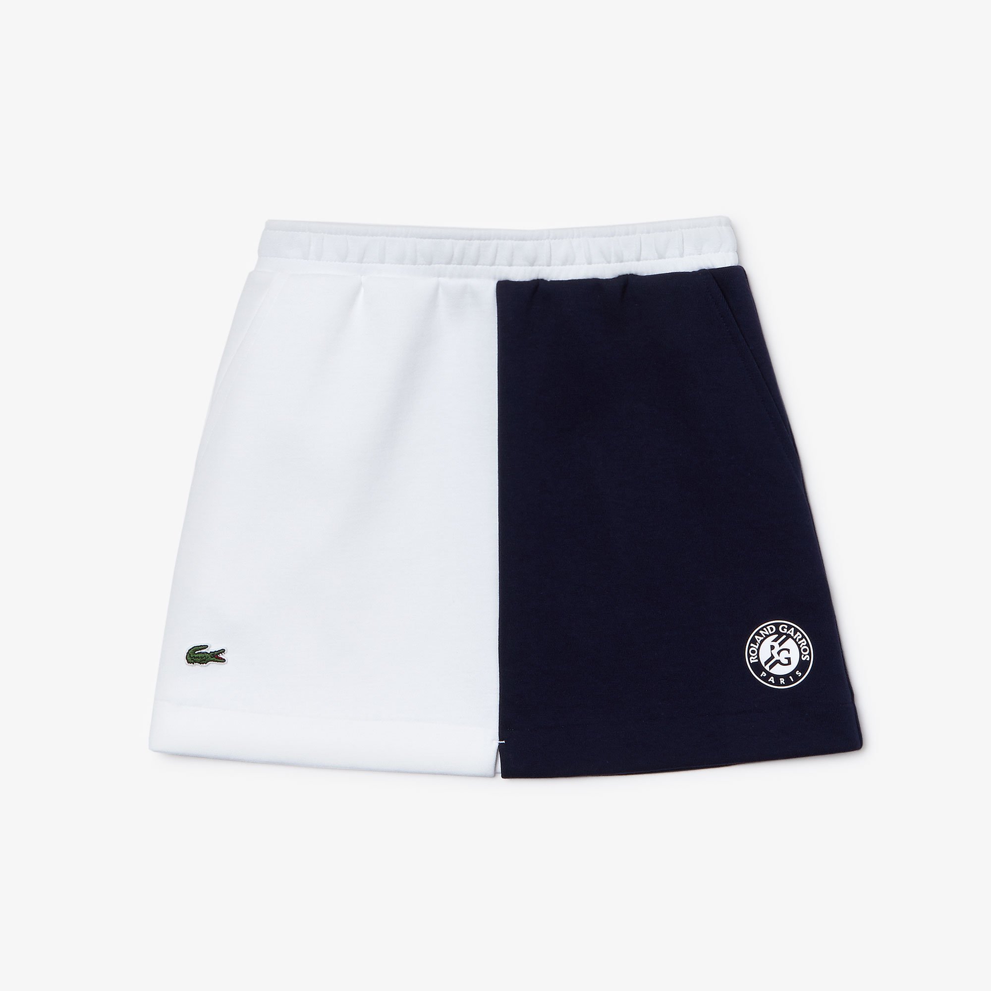 Foragt Afgang til dommer Lacoste Girl Skirt x Roland Garros color-block - white | Roland-Garros Store