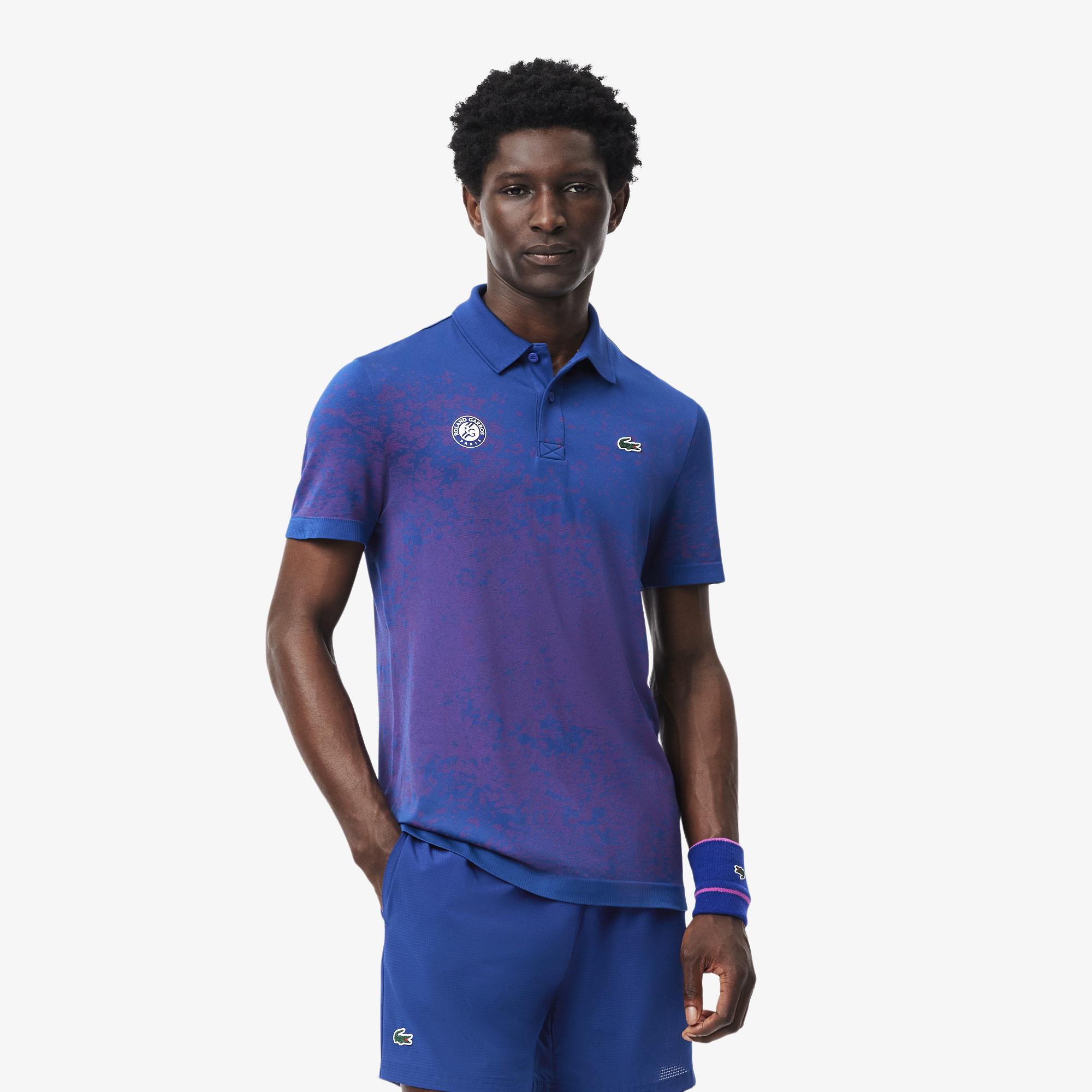 Lacoste x Roland-Garros Performance Men Polo shirt Navy