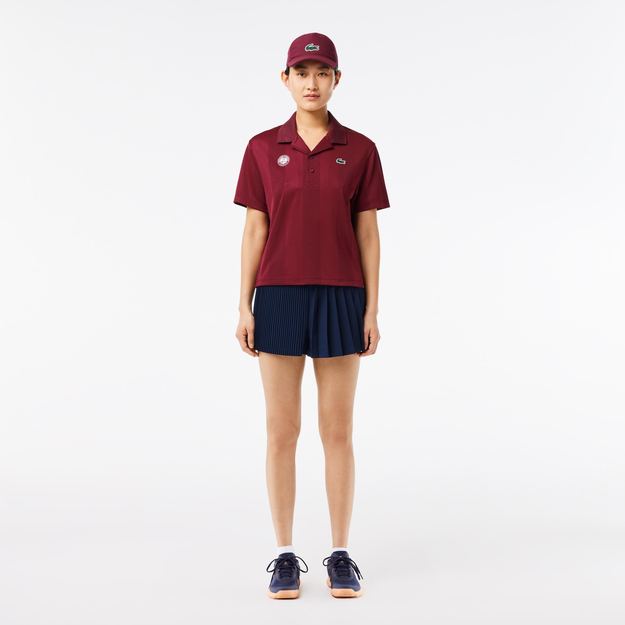 Lacoste x Roland-Garros Unisex Ball boy Polo – Burgundy