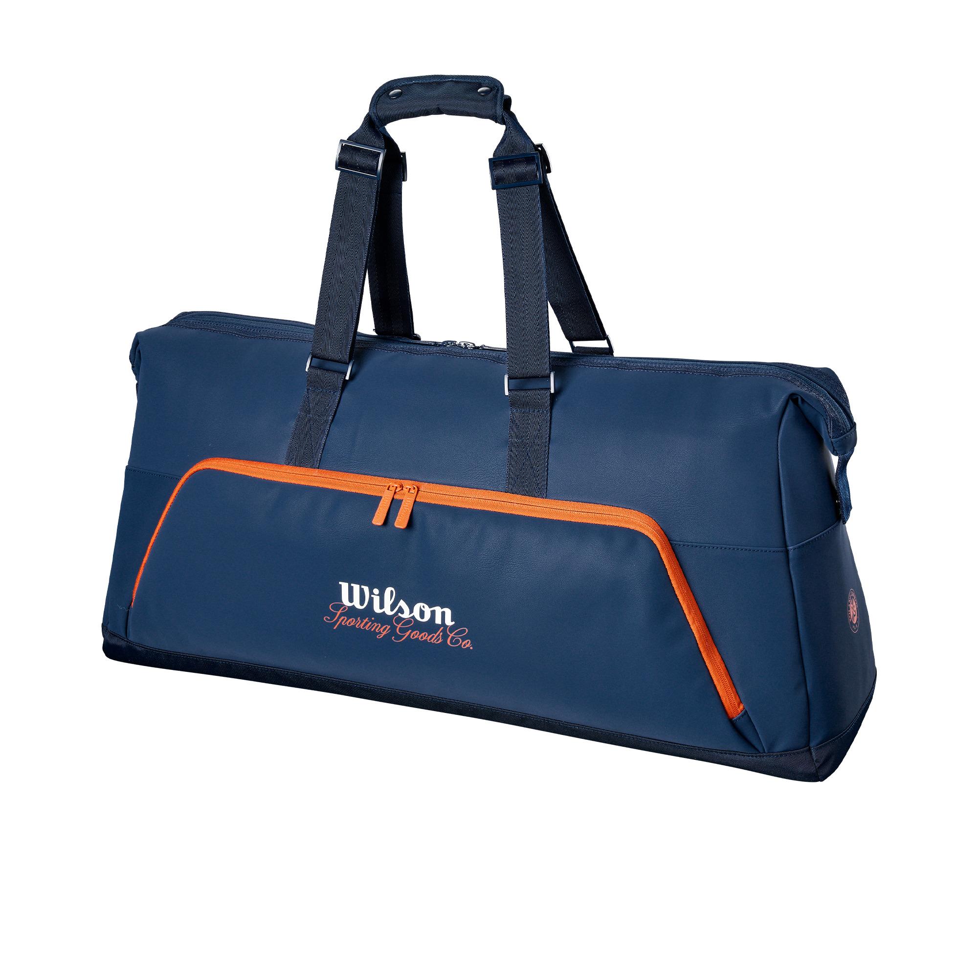 Wilson x Roland-Garros Duffel L Racquets bag - Navy blue | Roland