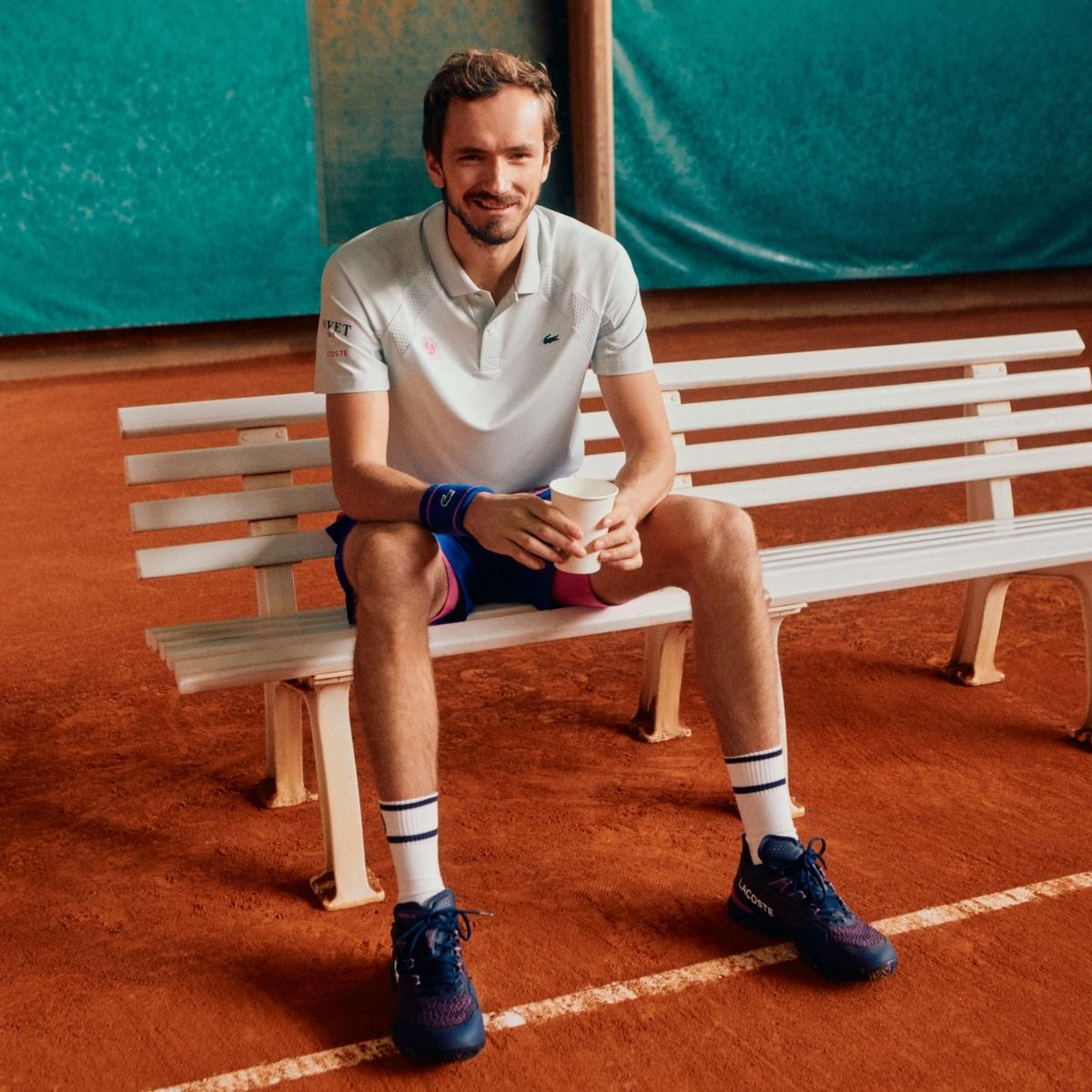 Lacoste x Roland-Garros Medvedev Performance Man Polo shirt Green