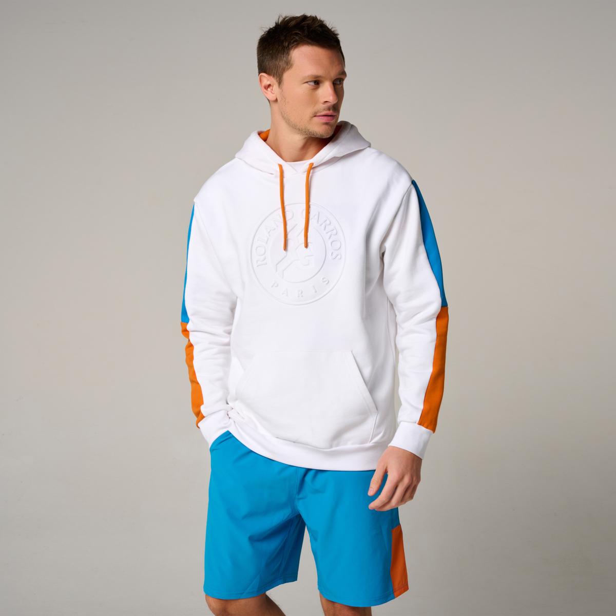Roland Garros man Pop Energy Sweatshirt White