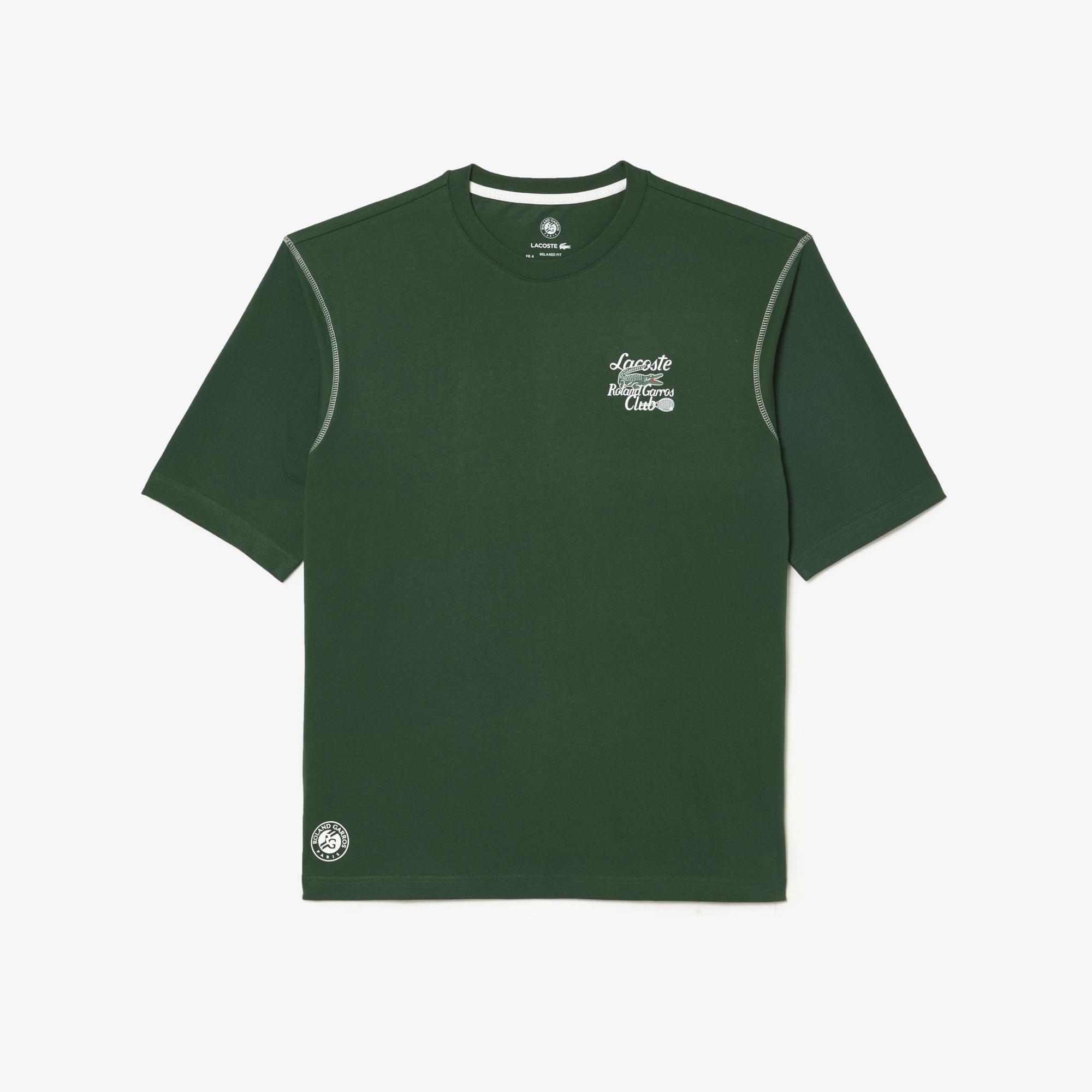 Lacoste x Roland-Garros Man Club Tshirt - Green | Roland