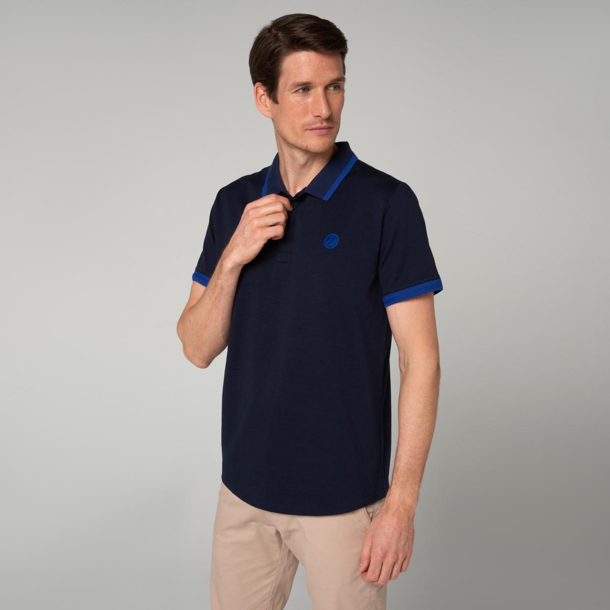 Roland Garros man polo shirt Navy Roland Garros Store