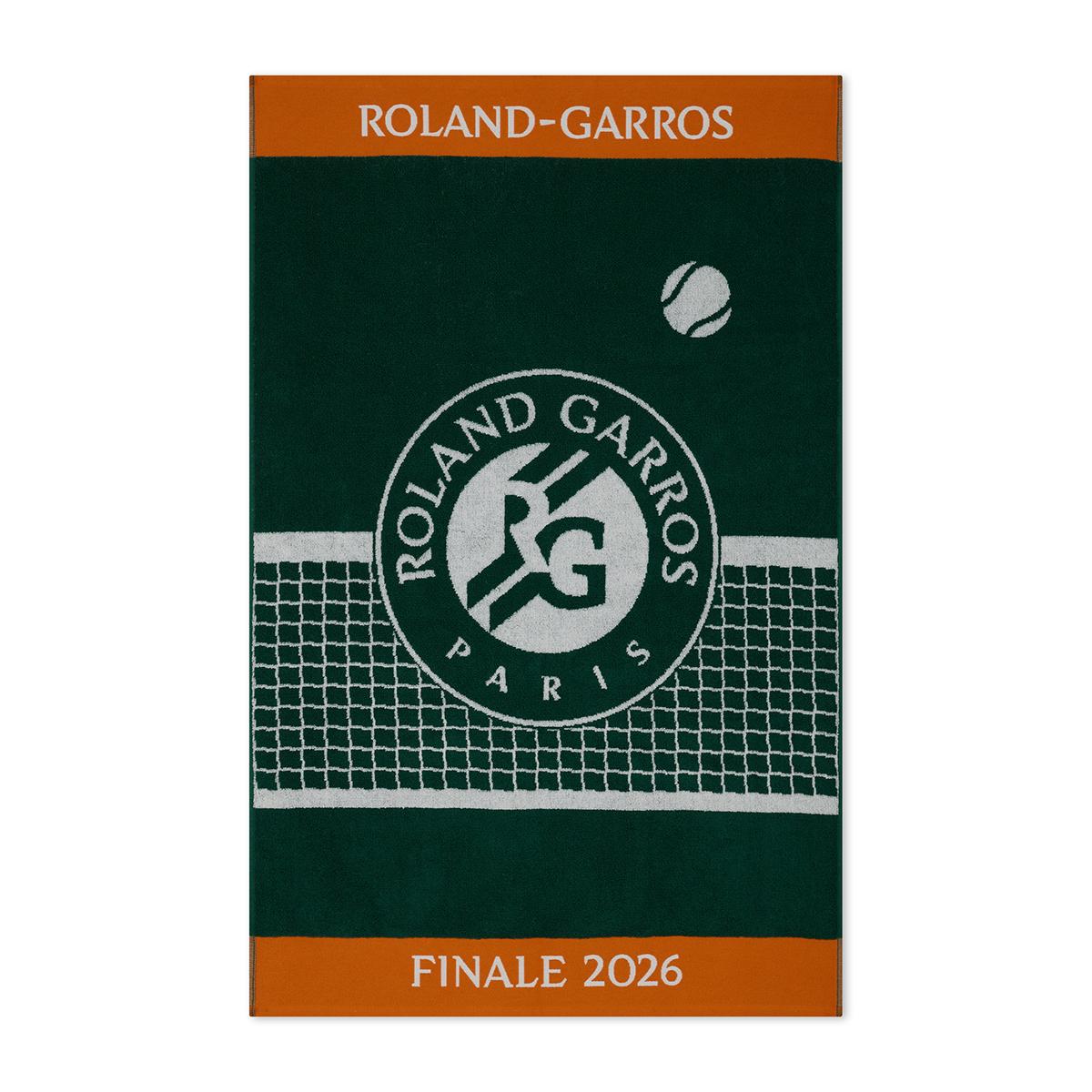 2026 Roland-Garros Final Player Towel - Green | Roland-Garros Store