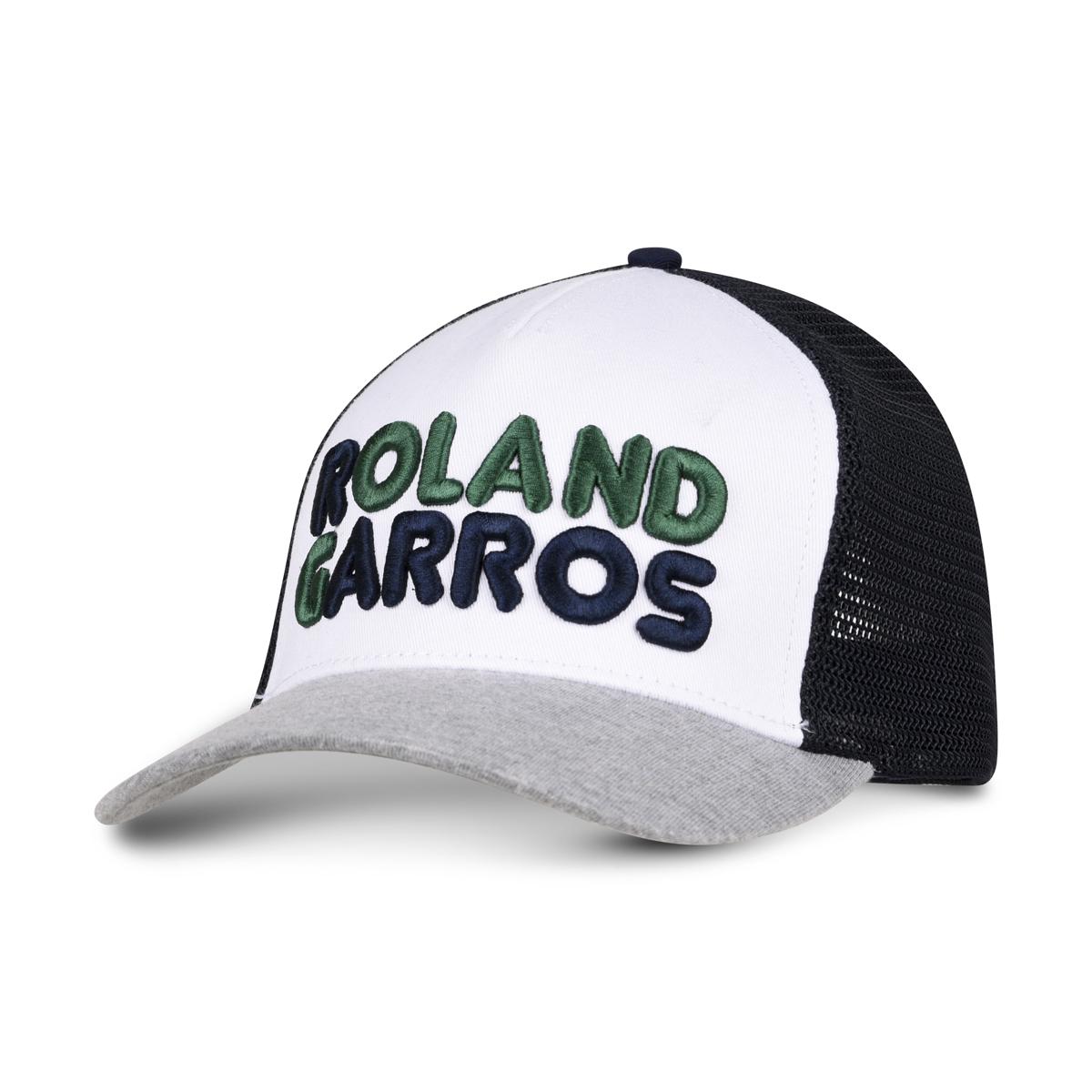 Bleu Marine Casquette Microfibre avec liser/é Roland-Garros Unisexe