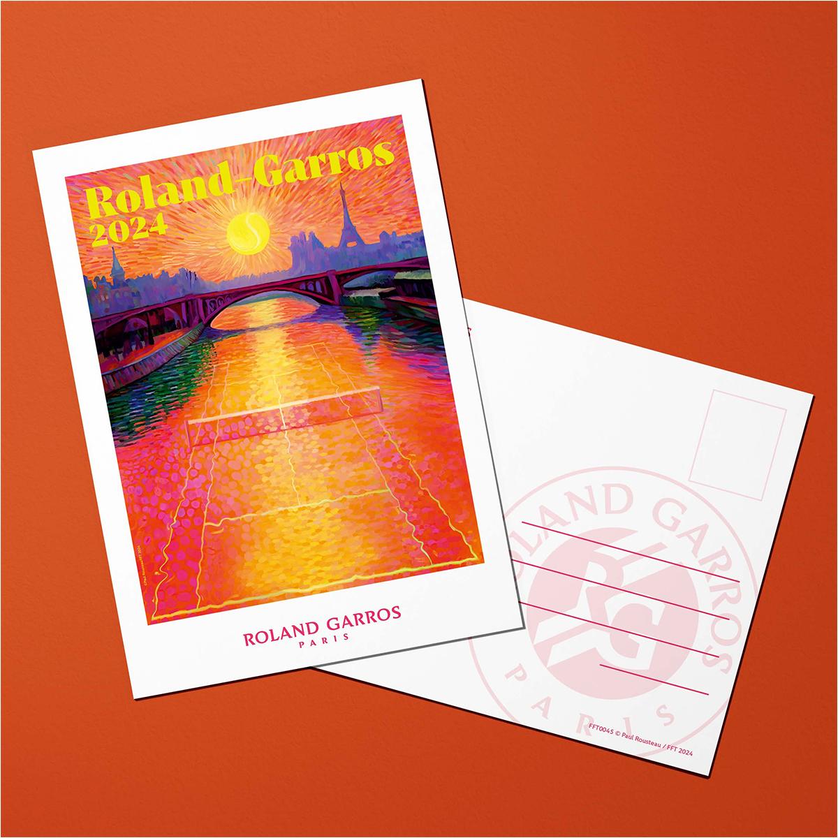 Oneart x Roland-Garros RG 2015 Poster50x70 cm in tub - Clay