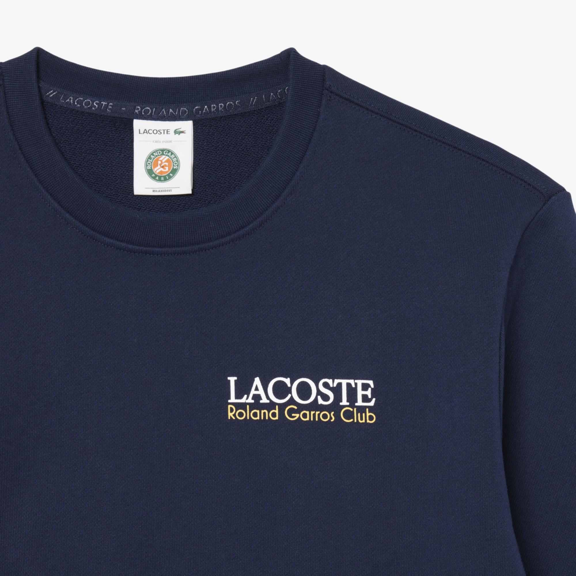 Lacoste x Roland-Garros Club unisex Sweatshirt - Navy blue