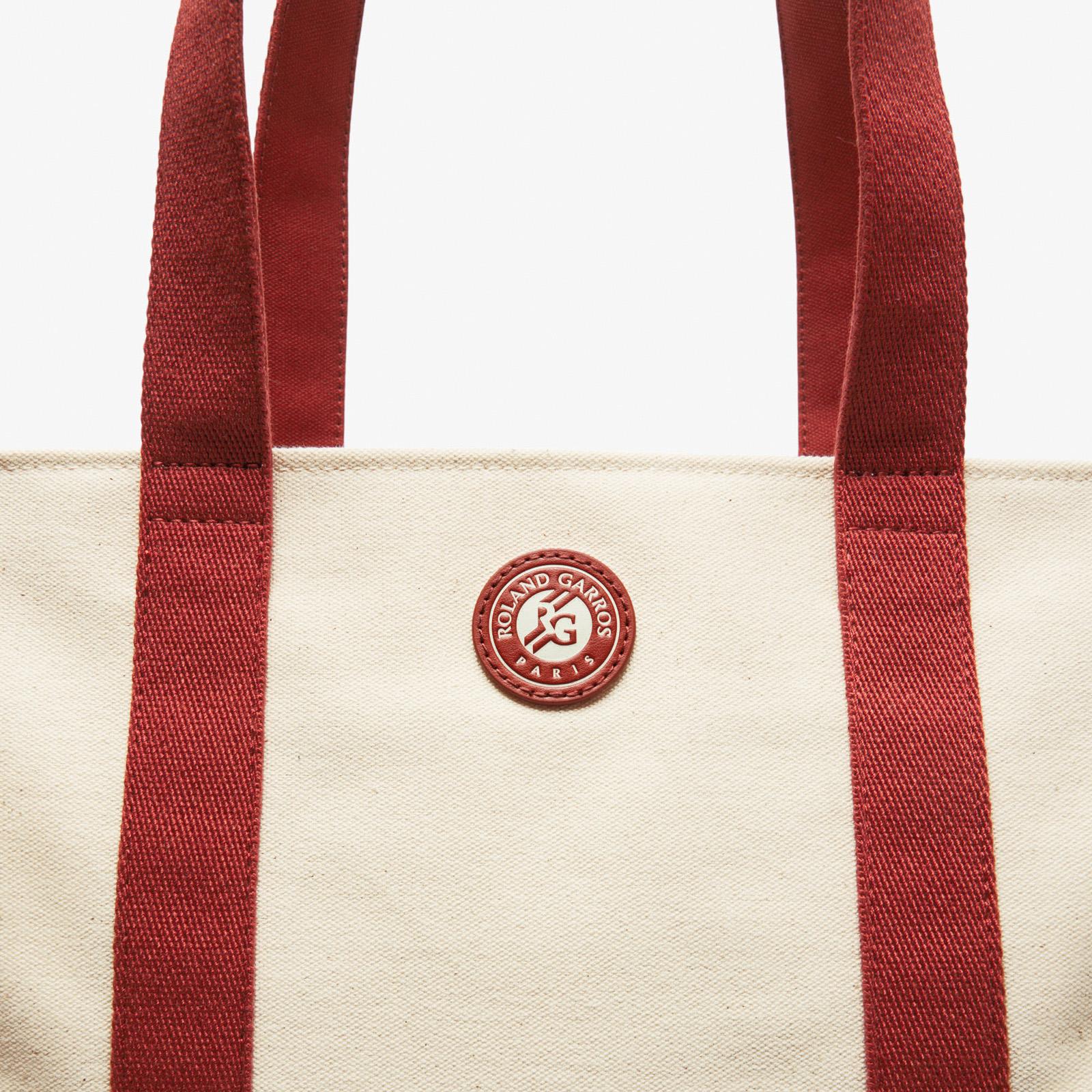Lacoste x Roland-Garros Shopping bag - Ecru | Roland-Garros