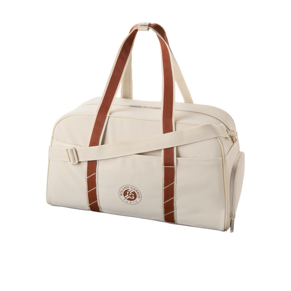 Wilson x Roland-Garros Duffel S Racquets bag - Ecru | Roland