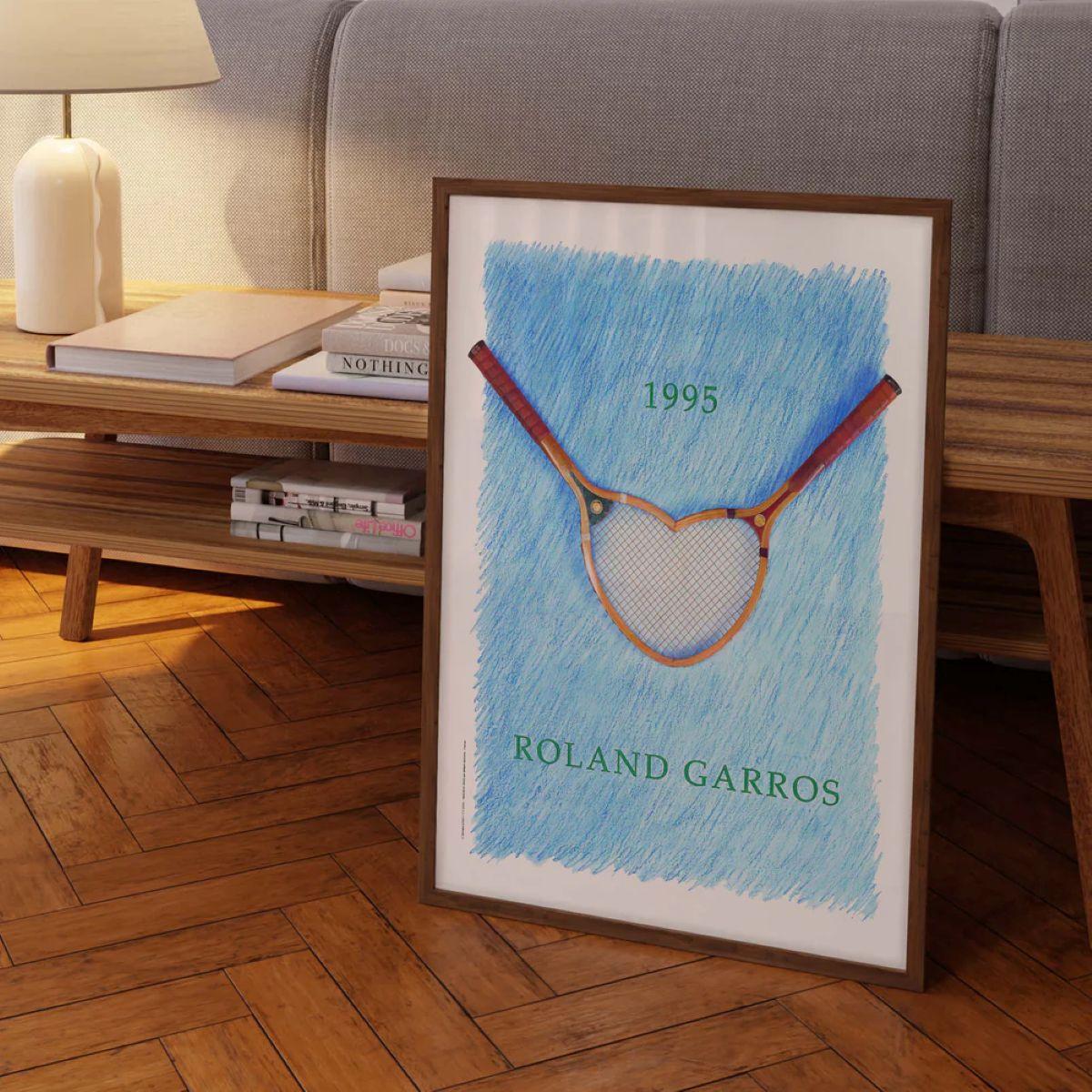 Oneart x Roland-Garros RG 2007 Poster50x70 cm in tub - Clay