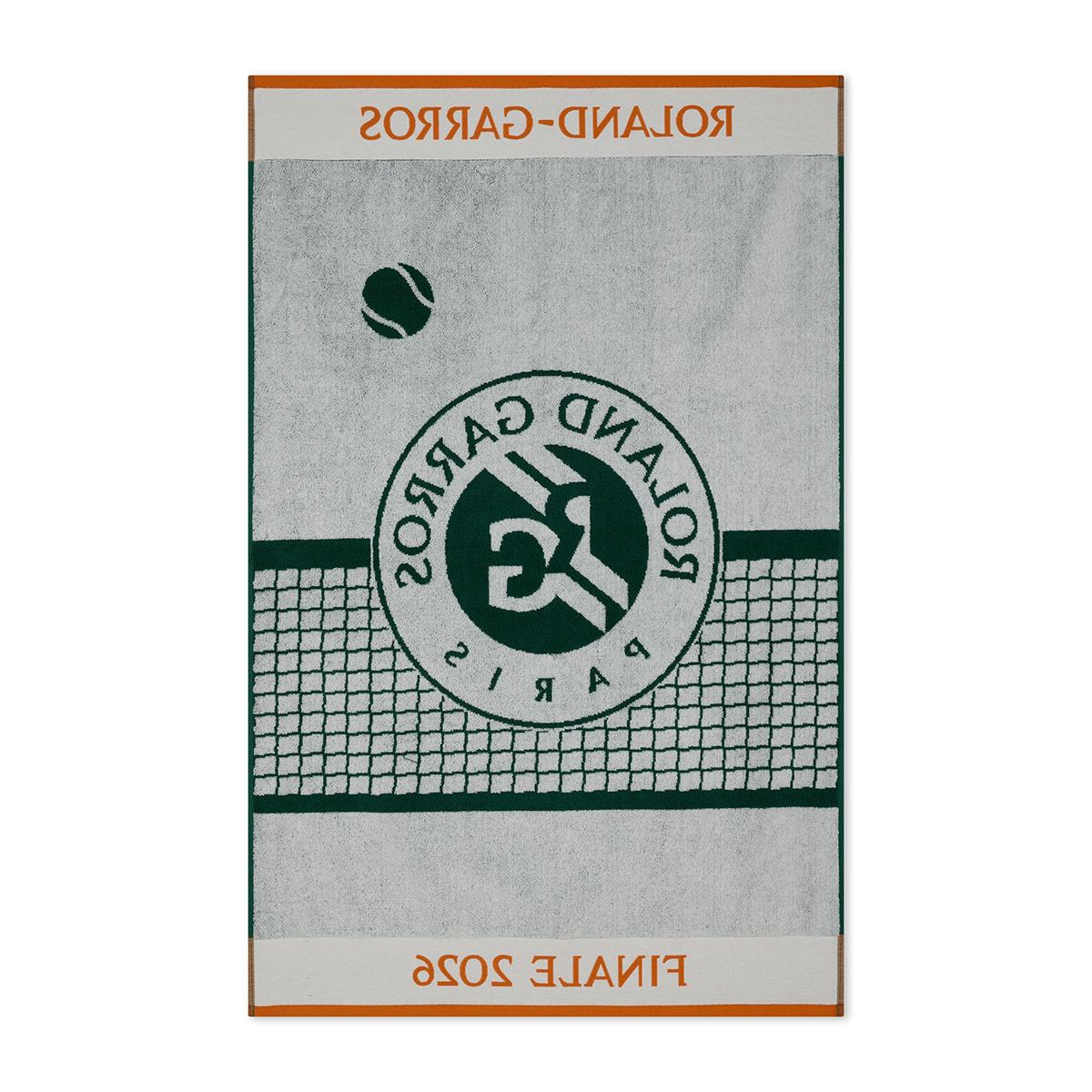 2026 Roland-Garros Final Player Towel - Green | Roland-Garros Store