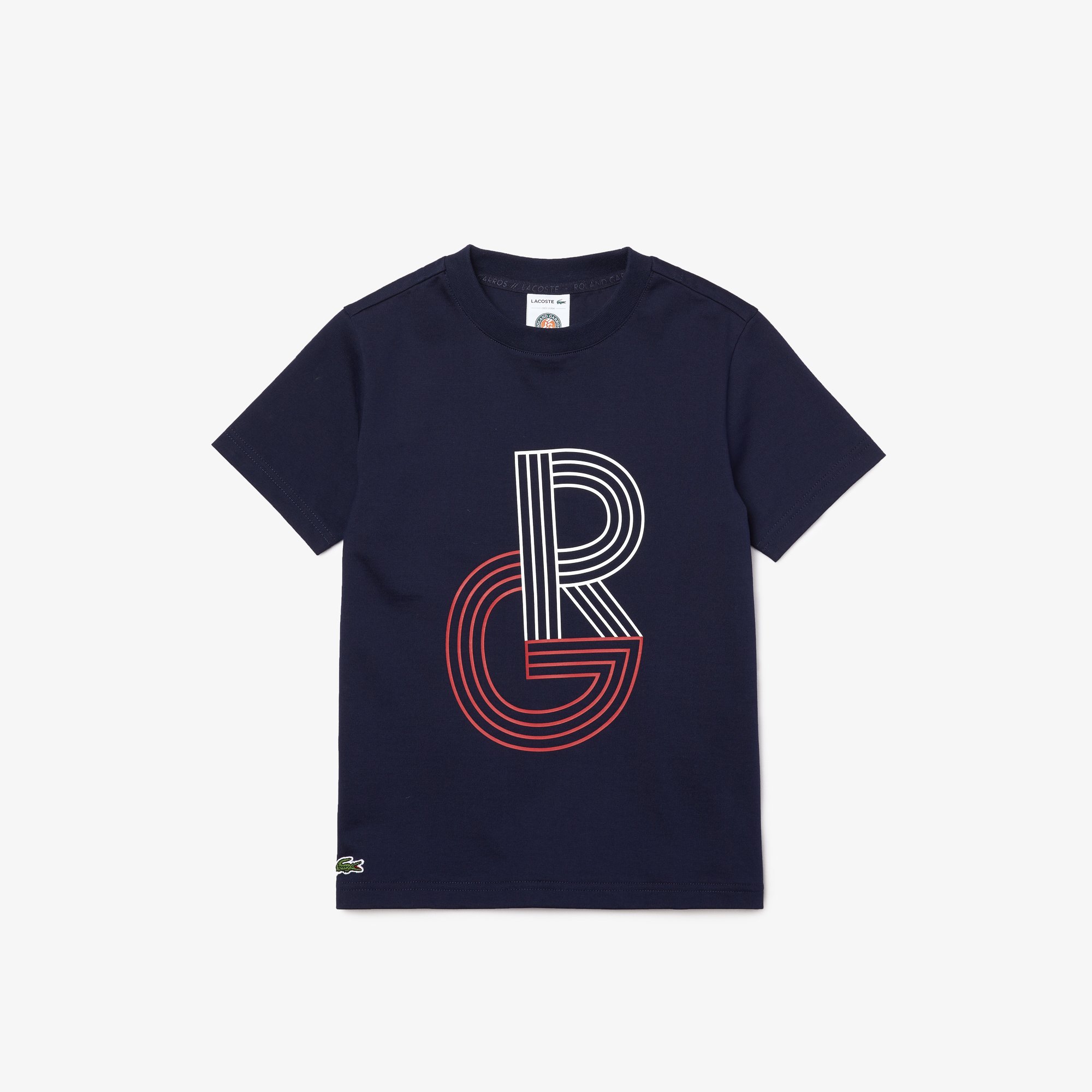 Roland-Garros Skyline boy t-shirt - Grey | Roland-Garros