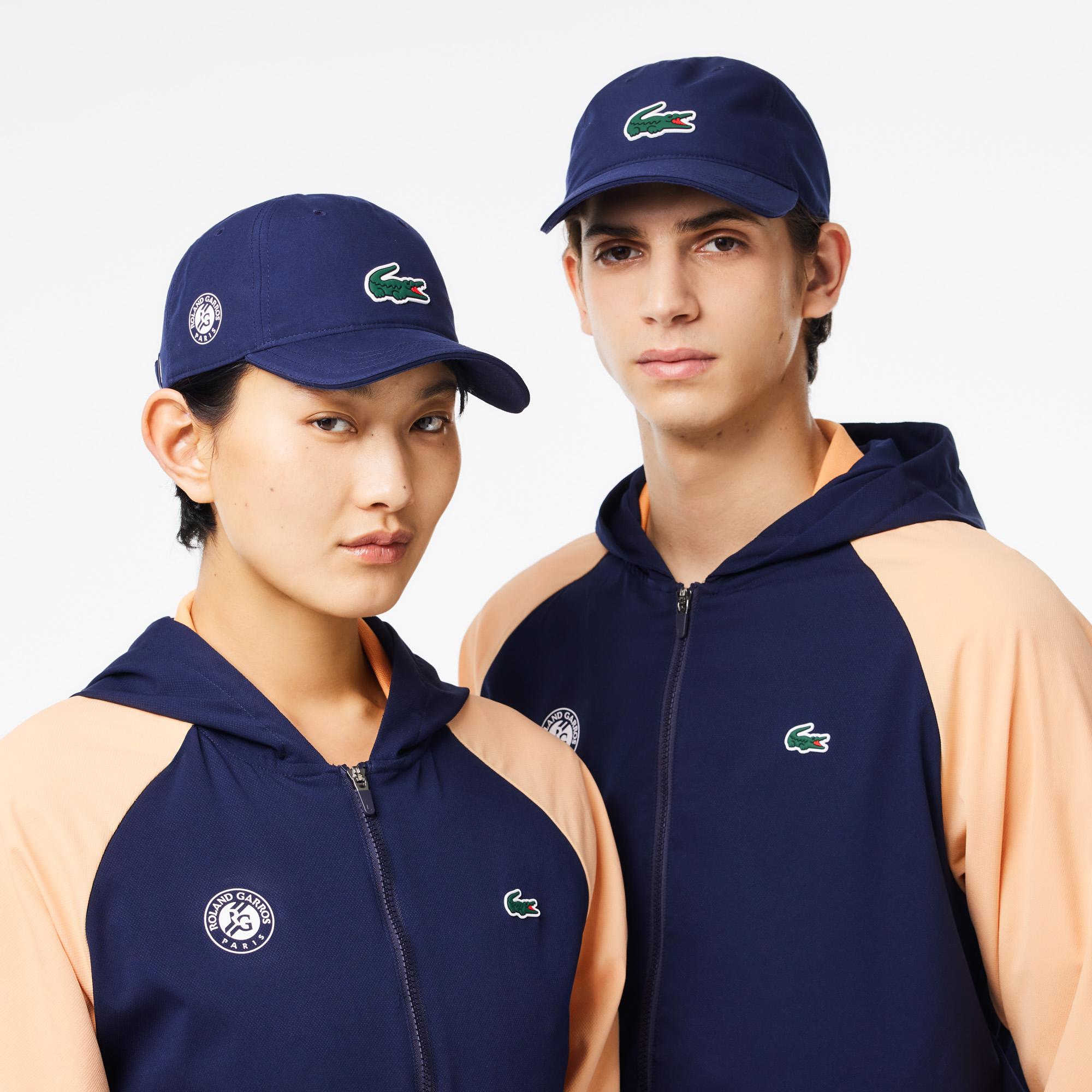 Casquette Performance unisexe Lacoste x Roland Garros Marine Roland Garros Boutique