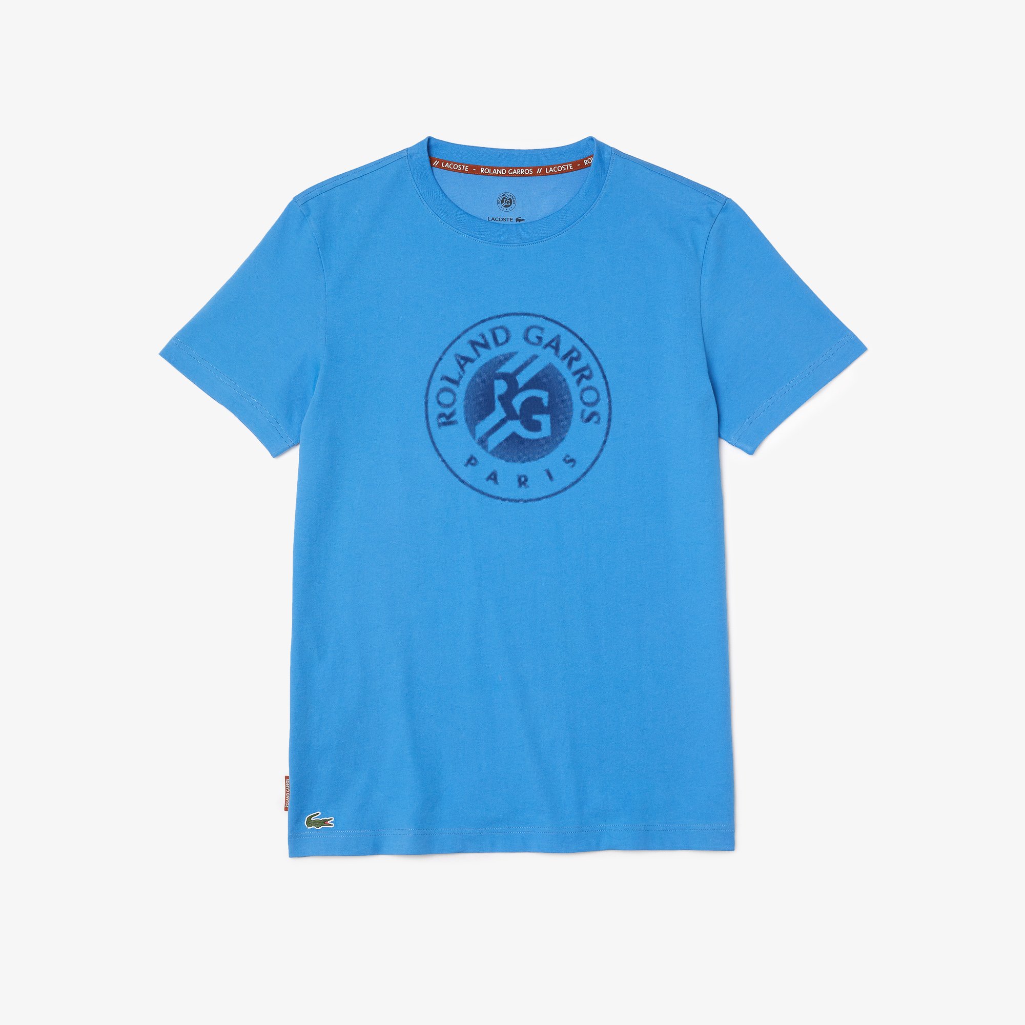 Lacoste for Roland-Garros man t-shirt - Blue Roland-Garros Store