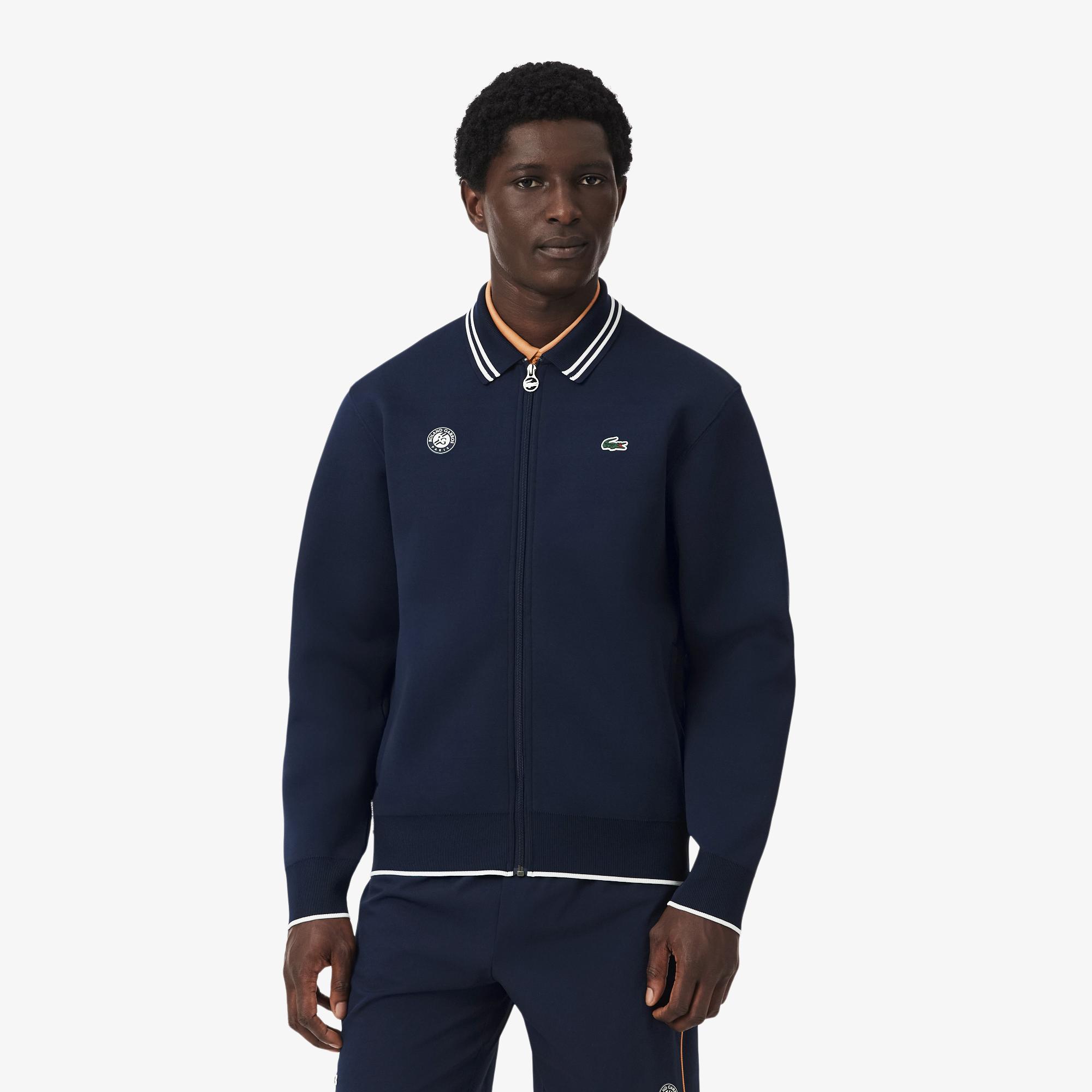 Lacoste x Roland-Garros Man Jacket - Navy blue | Roland-Garros Store