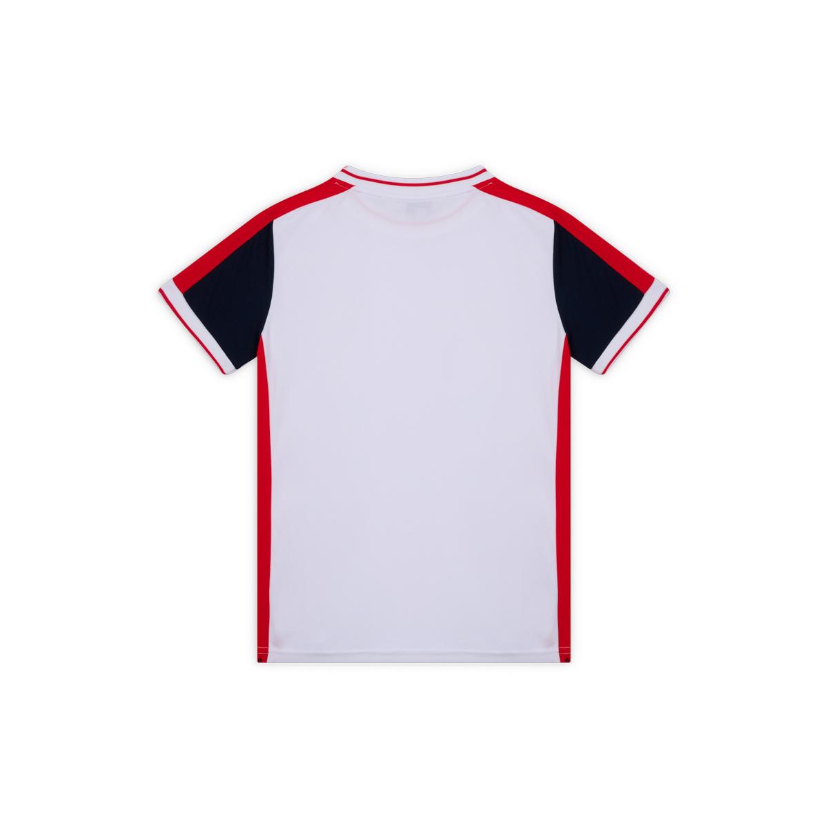 Roland-Garros Tricolore Child's T-shirt - White | Roland