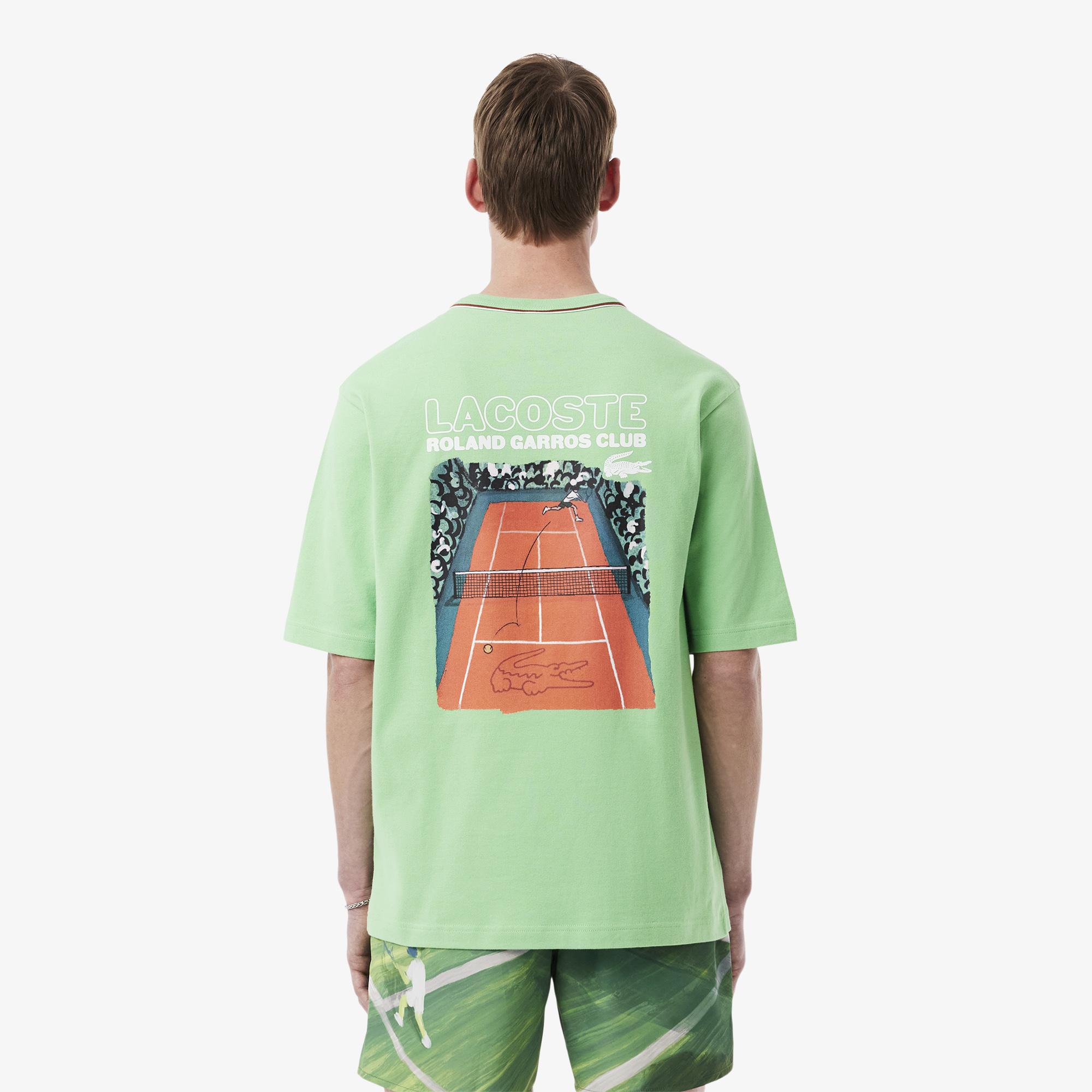 【希少】ROLAND GARROS PARIS 2012年版公式レアTシャツL Lacoste x Roland-Garros Club Man T-Shirt - Green | Roland-Garros Store
