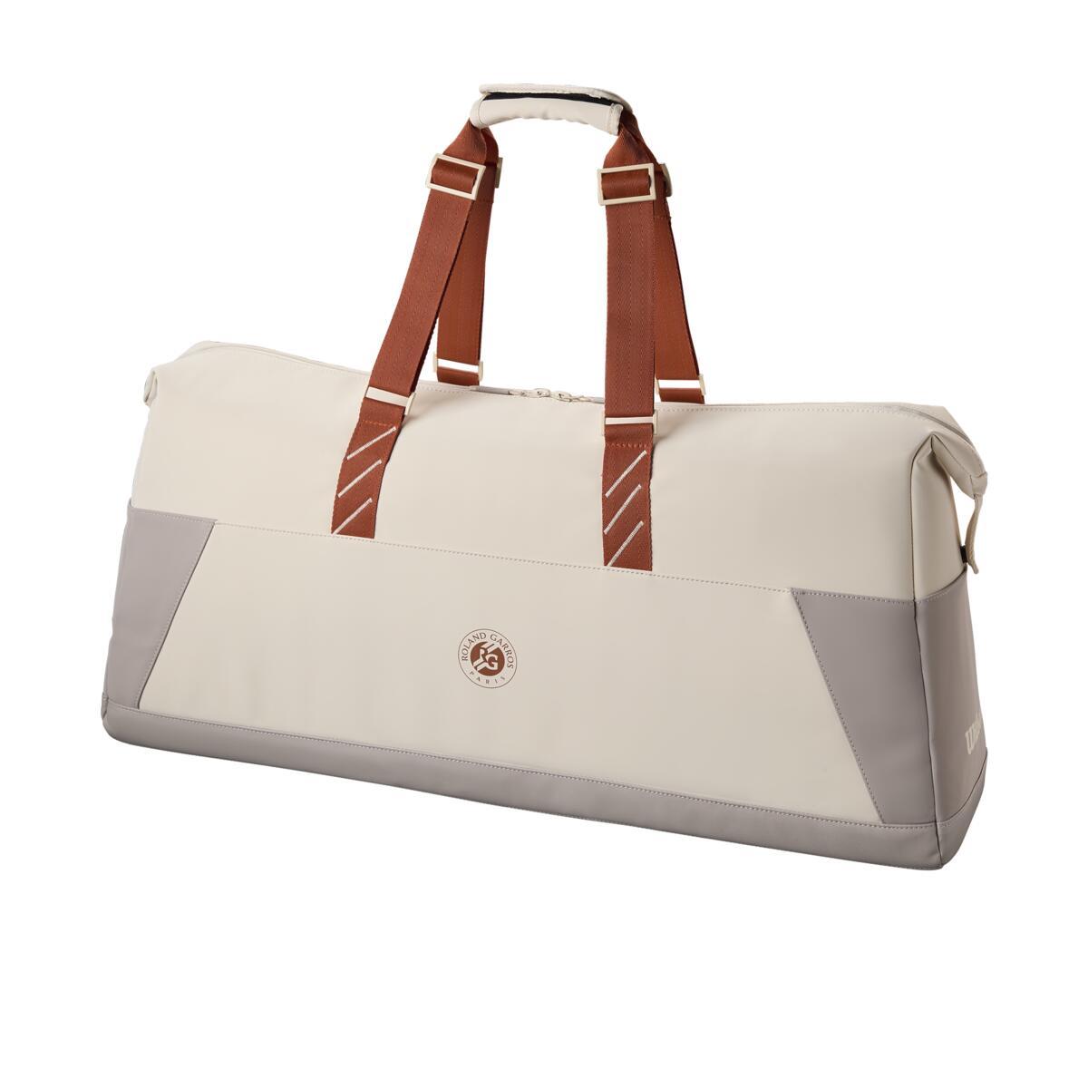 Borsa Wilson Roland-Garros 2025 Small Duffle - Per Racchette E Accessori, Design Iconico Del Torneo, Tracolla Regolabile