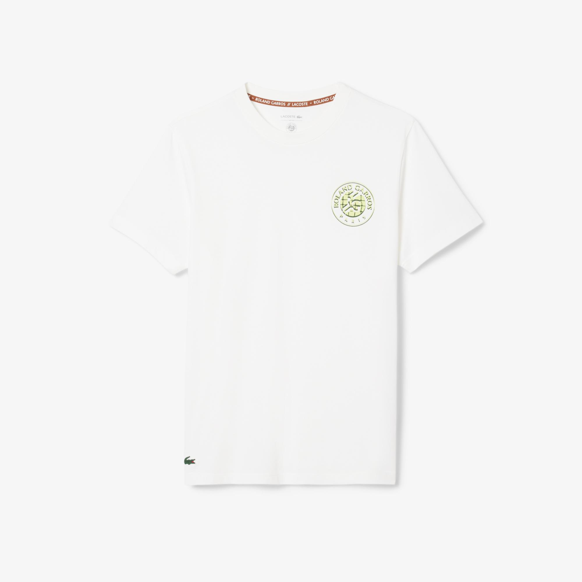 Lacoste x Roland-Garros Performance men T-Shirt - White | Roland