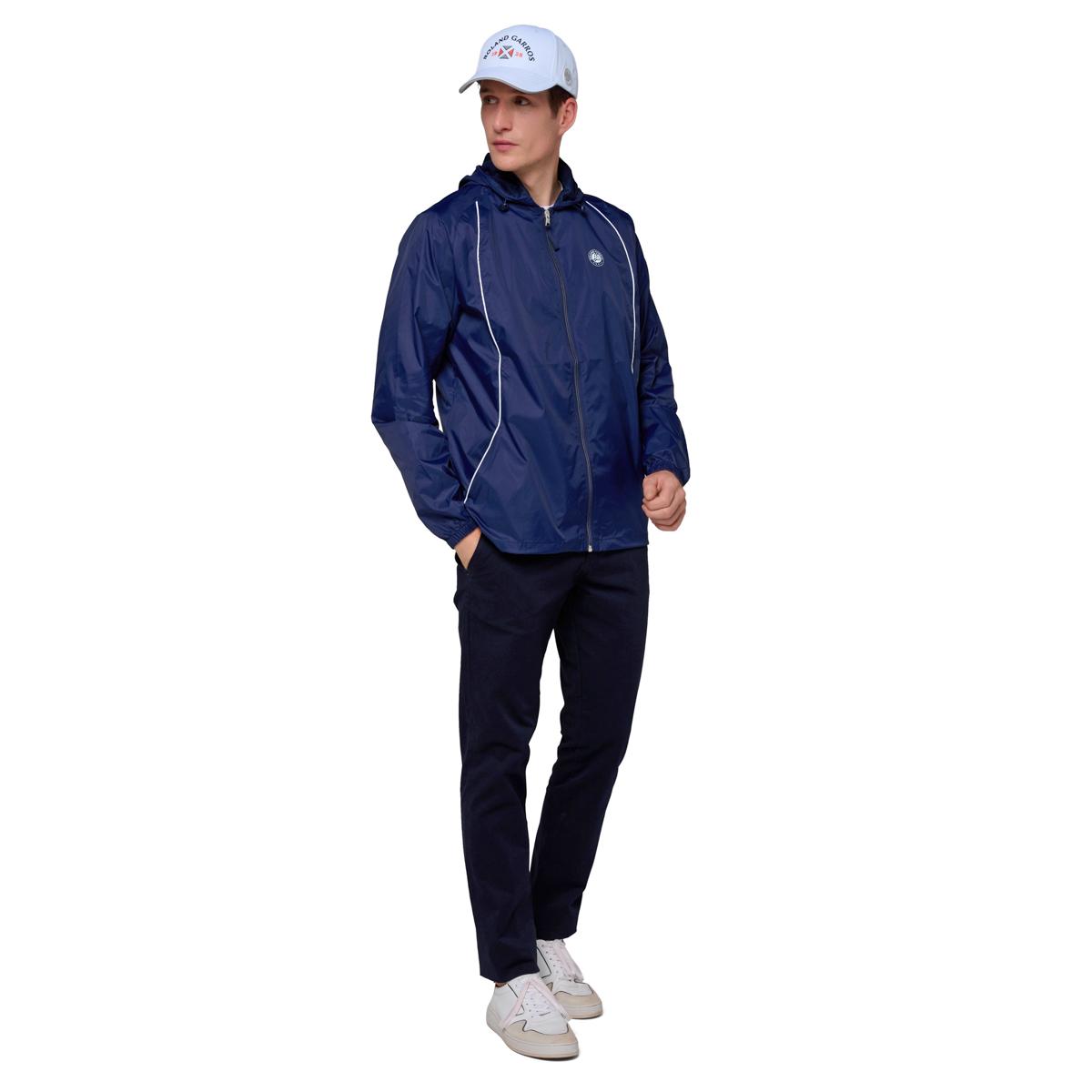Casquette femme Roland Garros All Over blanc et rose à fleurs 2023