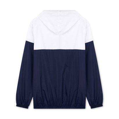 ROLAND GARROS ナイロンジャケット ホワイト/ネイビー Jackets | Roland-Garros Store