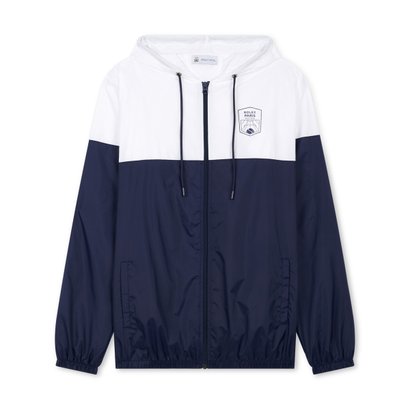 ROLAND GARROS ナイロンジャケット ホワイト/ネイビー Jackets | Roland-Garros Store