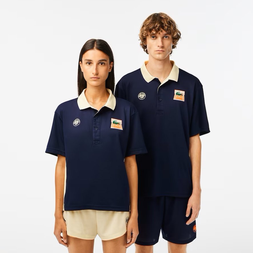 Unisex Lacoste Sport for Roland Garros Edition Ball Boy Polo Shirt