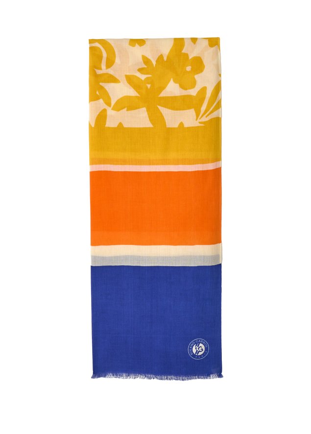 Striped scarf Galeries Lafayette x Roland Garros Multicolor