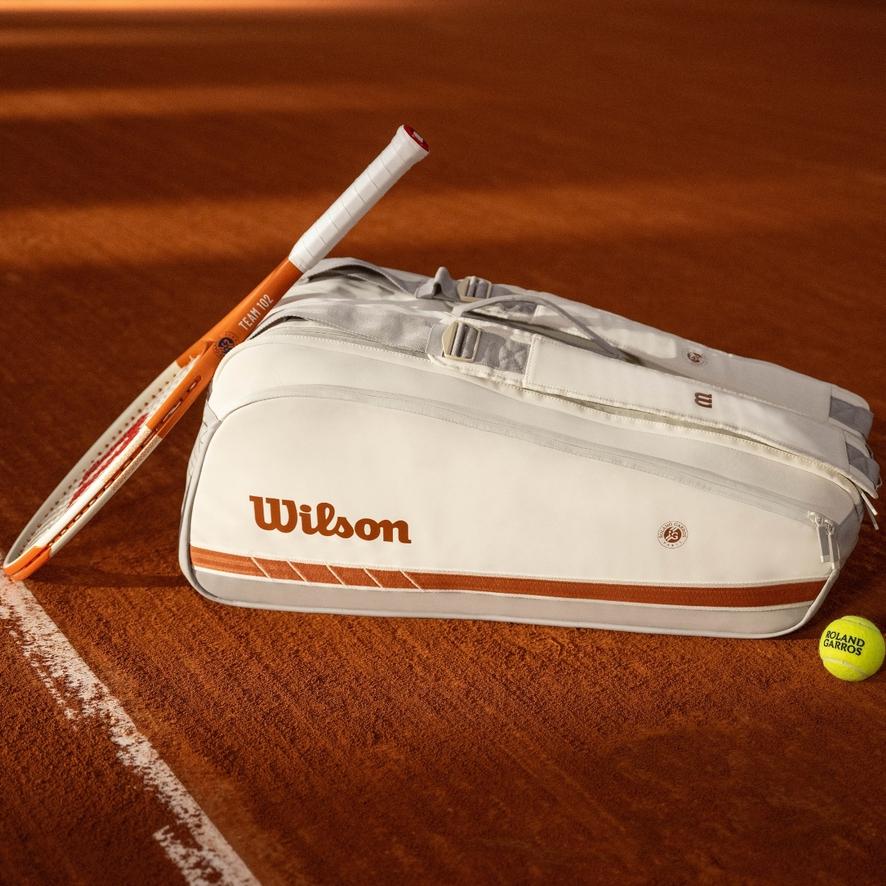 Wilson x Roland-Garros 9 Tour Racquets bag - Ecru | Roland-Garros