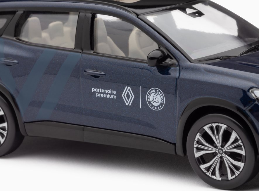 Renault Car Austral e-tech esprit Alpine x Roland-Garros 2023 1/43 - Grey