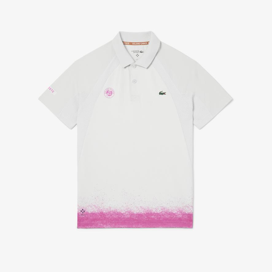 LACOSTE - lacoste roland garros ニット Roland-Garros Edition V-Neck Sweater - Men's Knitwear - New