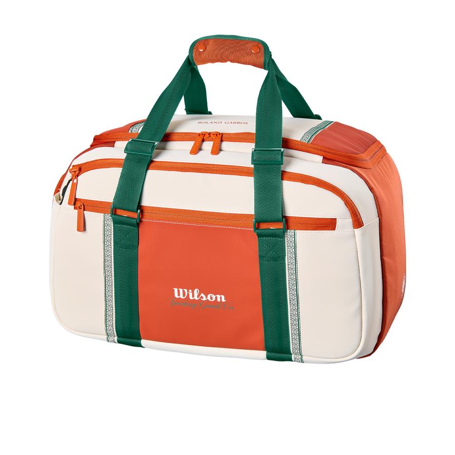 Wilson x Roland-Garros Duffel Racquets bag - Ecru | Roland-Garros