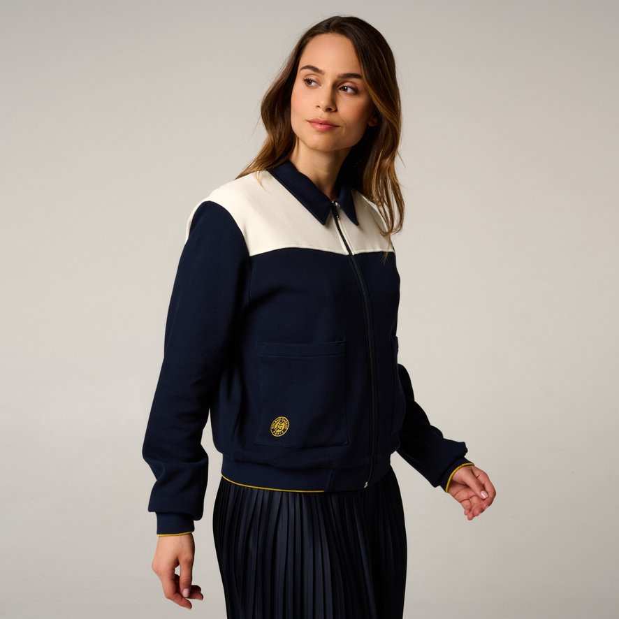 Roland-Garros woman Heritage Teddy - Navy and Cream | Roland 